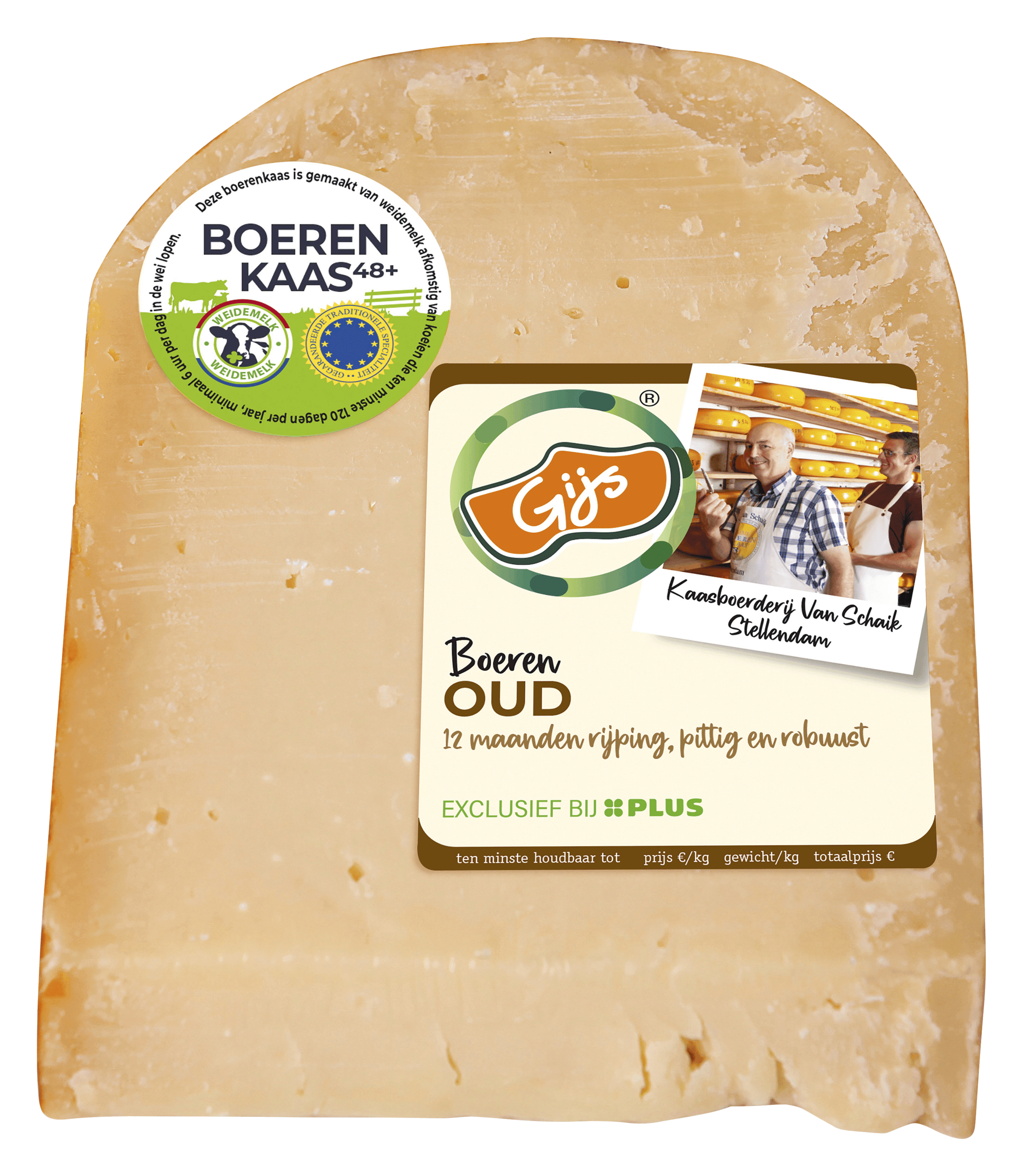 GIJS Boerenkaas oud 48+ stuk