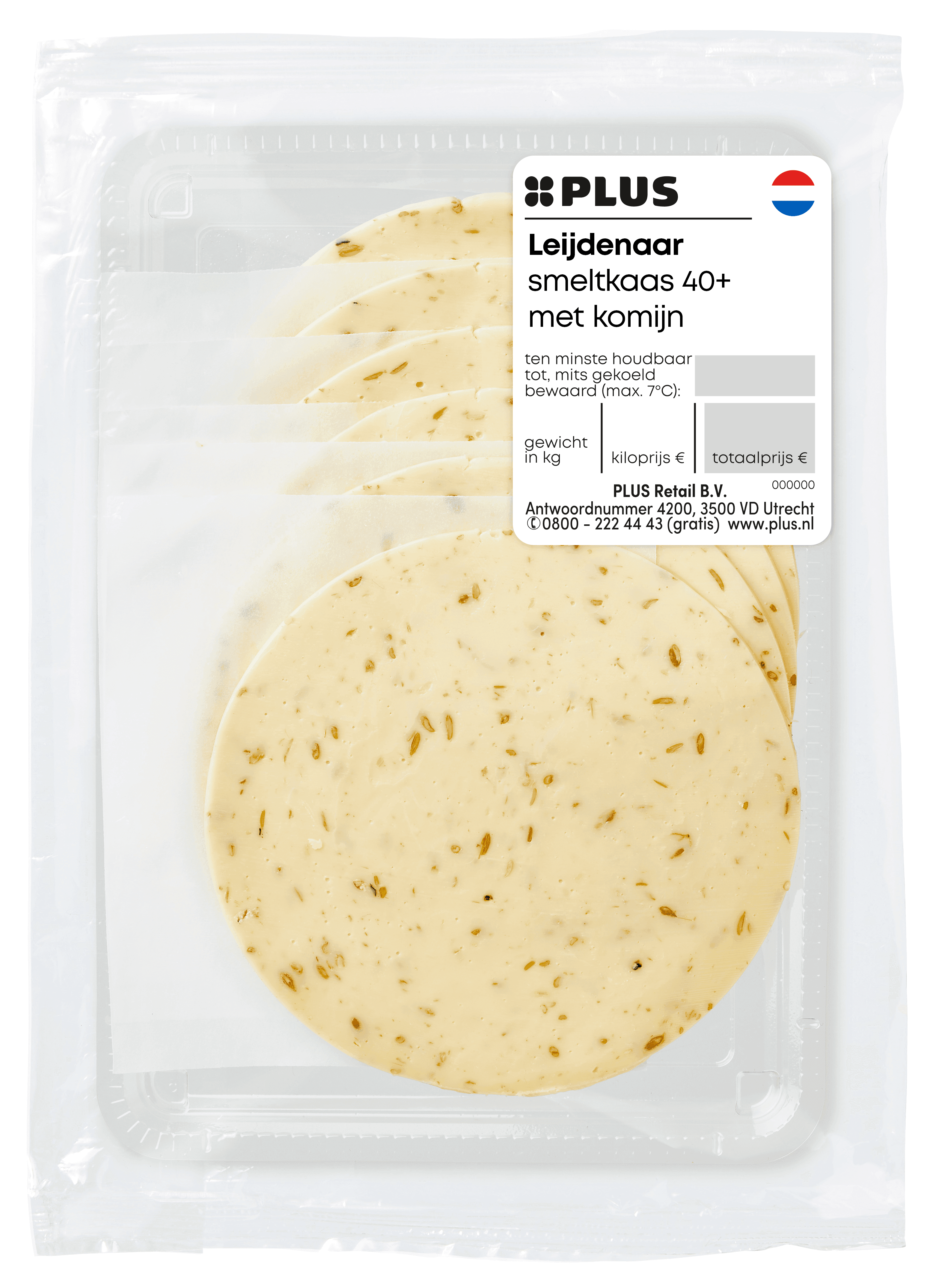 PLUS Leijdenaar 40+ plakken