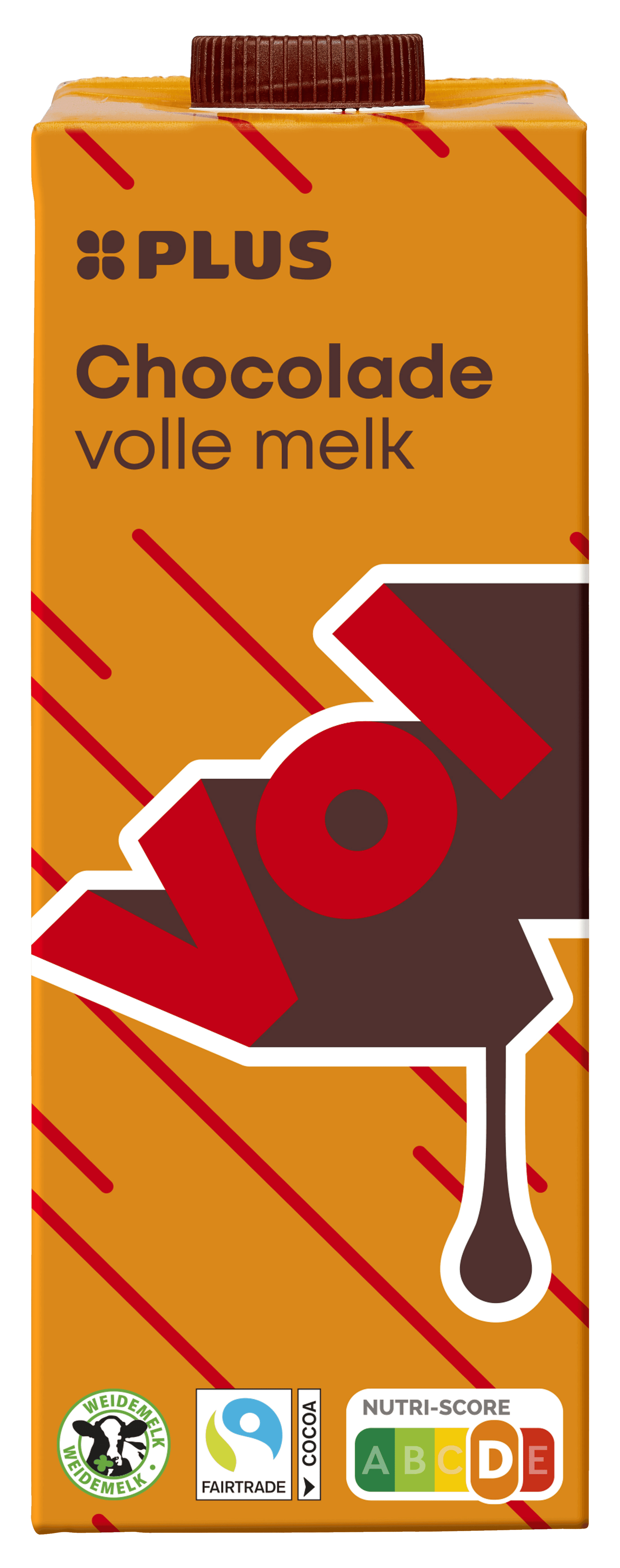 PLUS Fairtrade chocolademelk vol