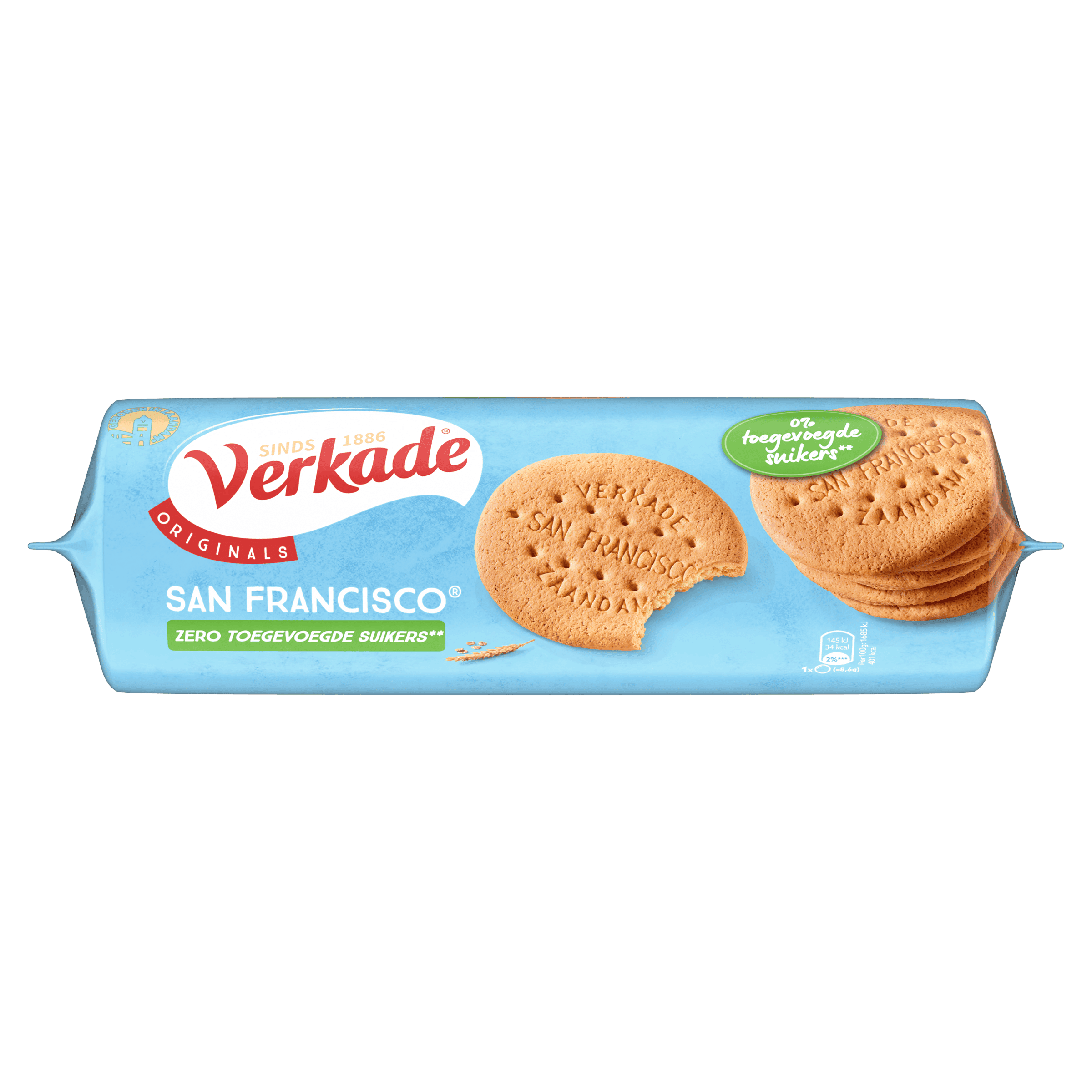 Verkade Originals San Francisco 0% suiker