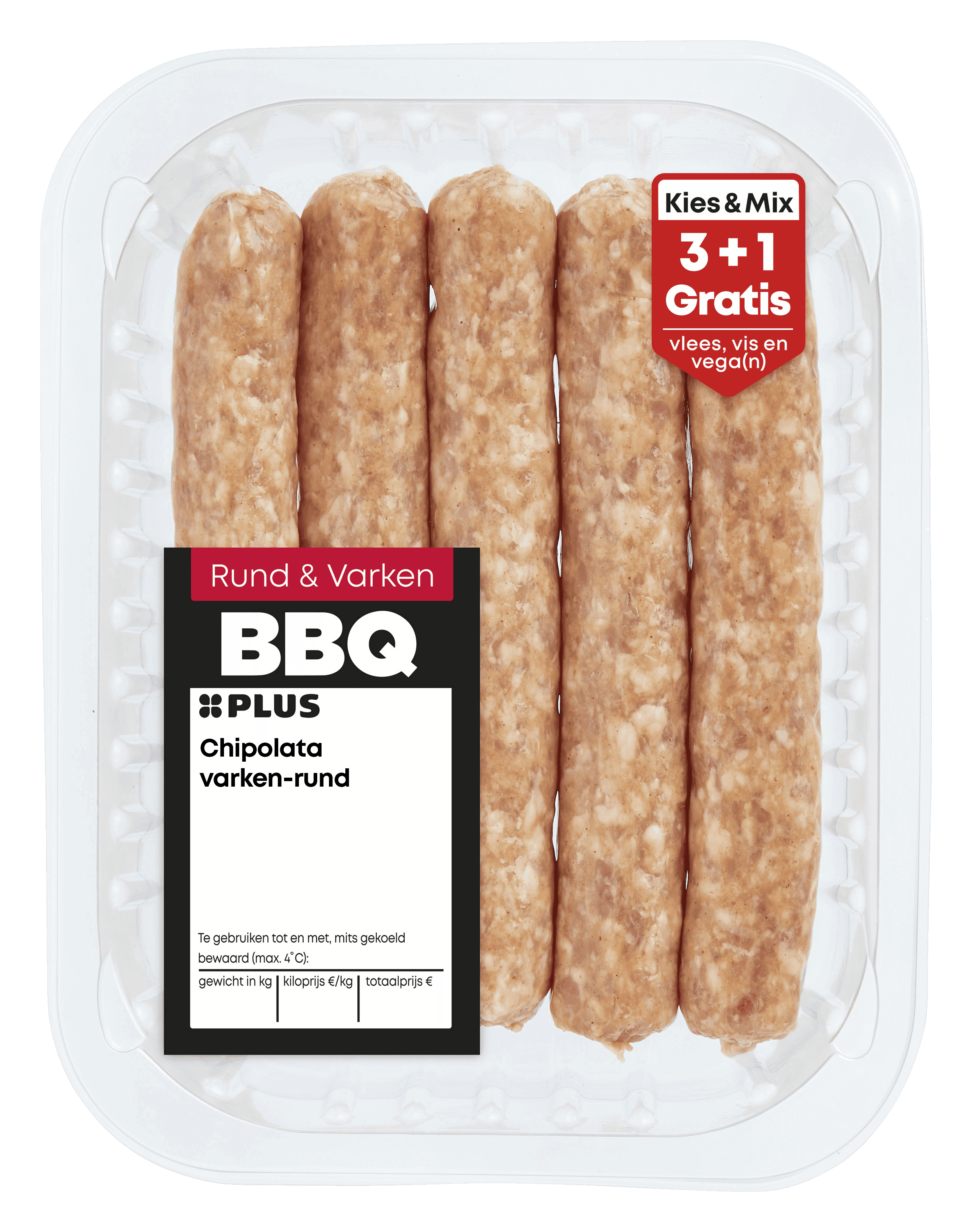 PLUS Chipolata Varken-Rund