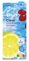 PLUS Clear cranberry limoen