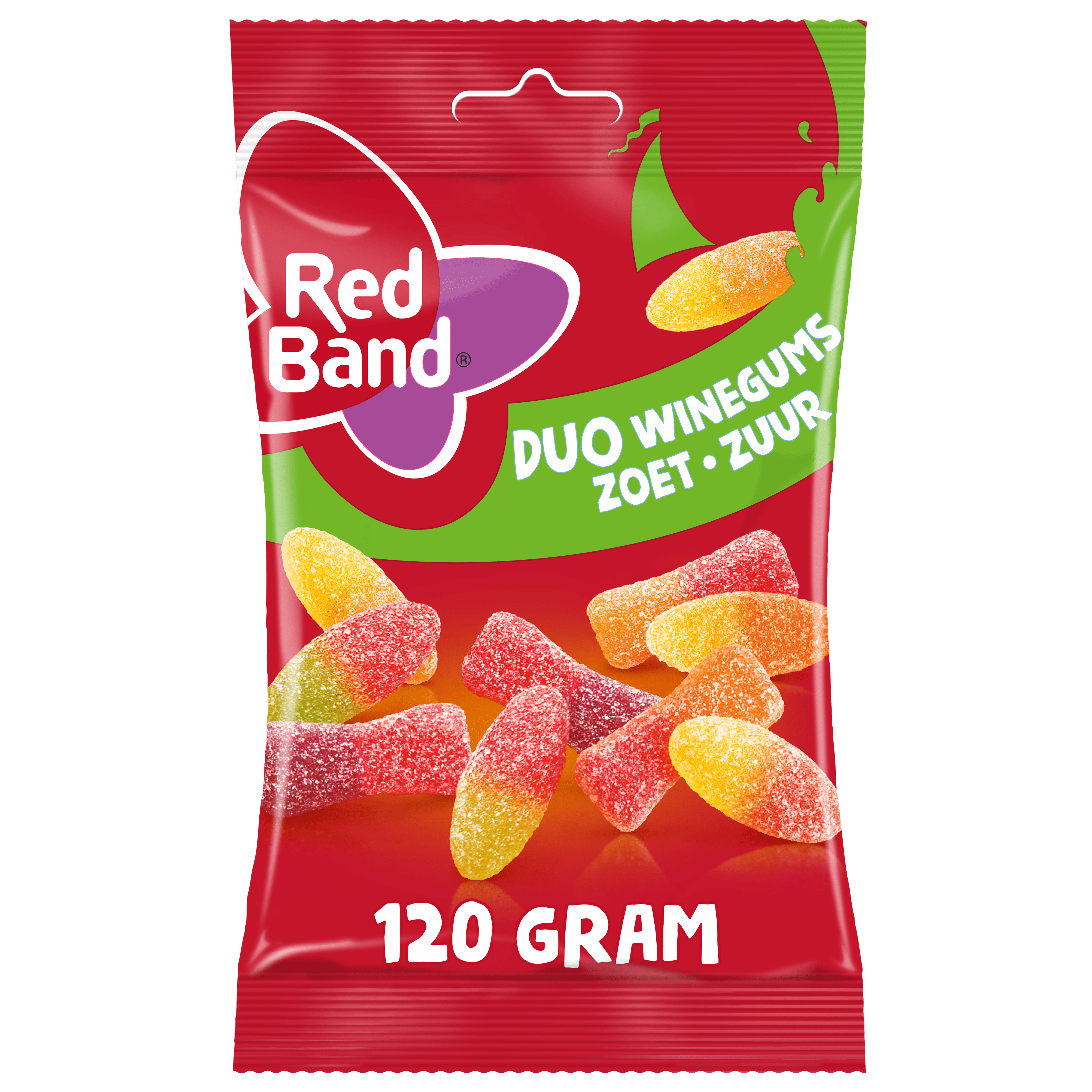Redband Duo winegums zoet zuur