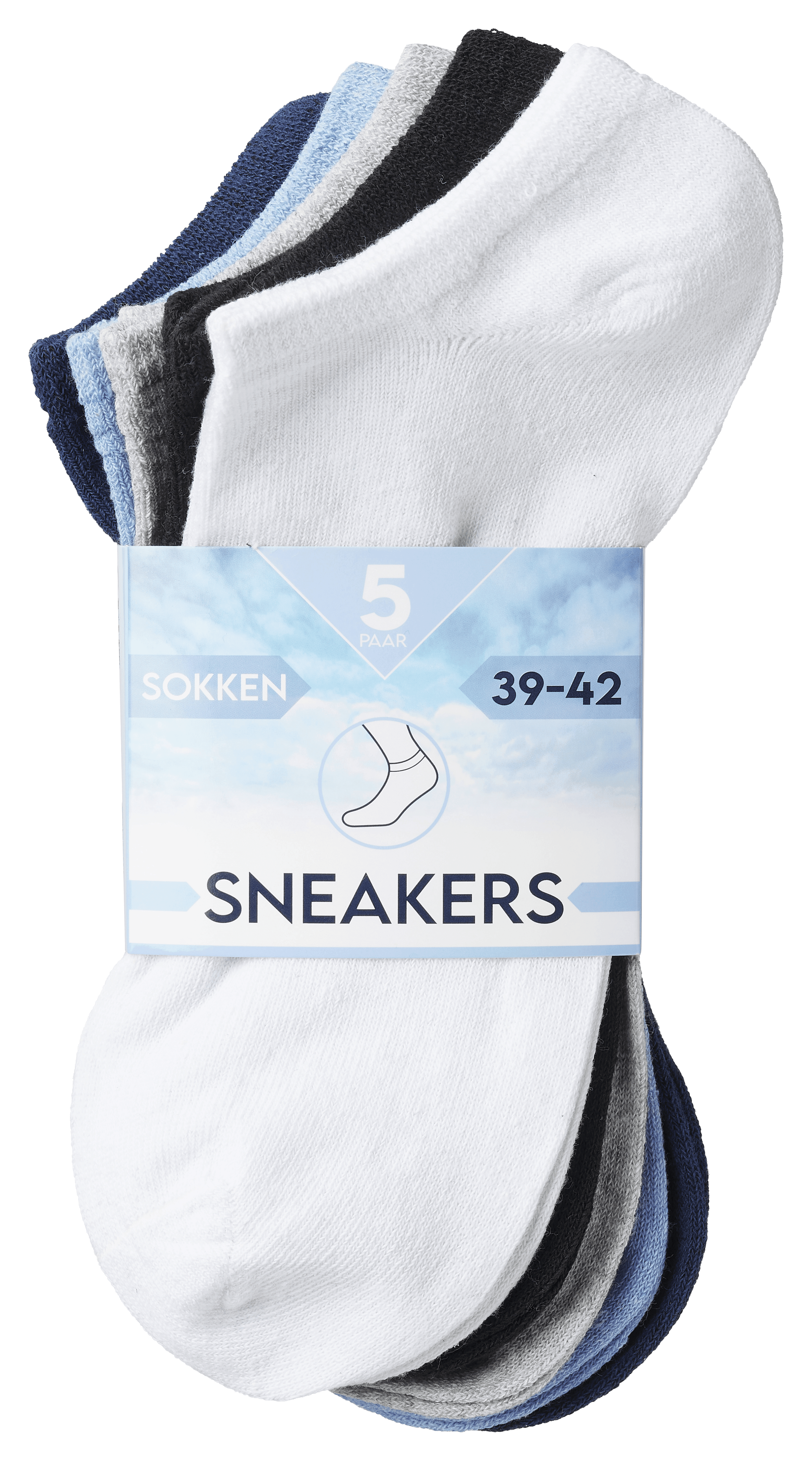 Neutraal Sneakersokken