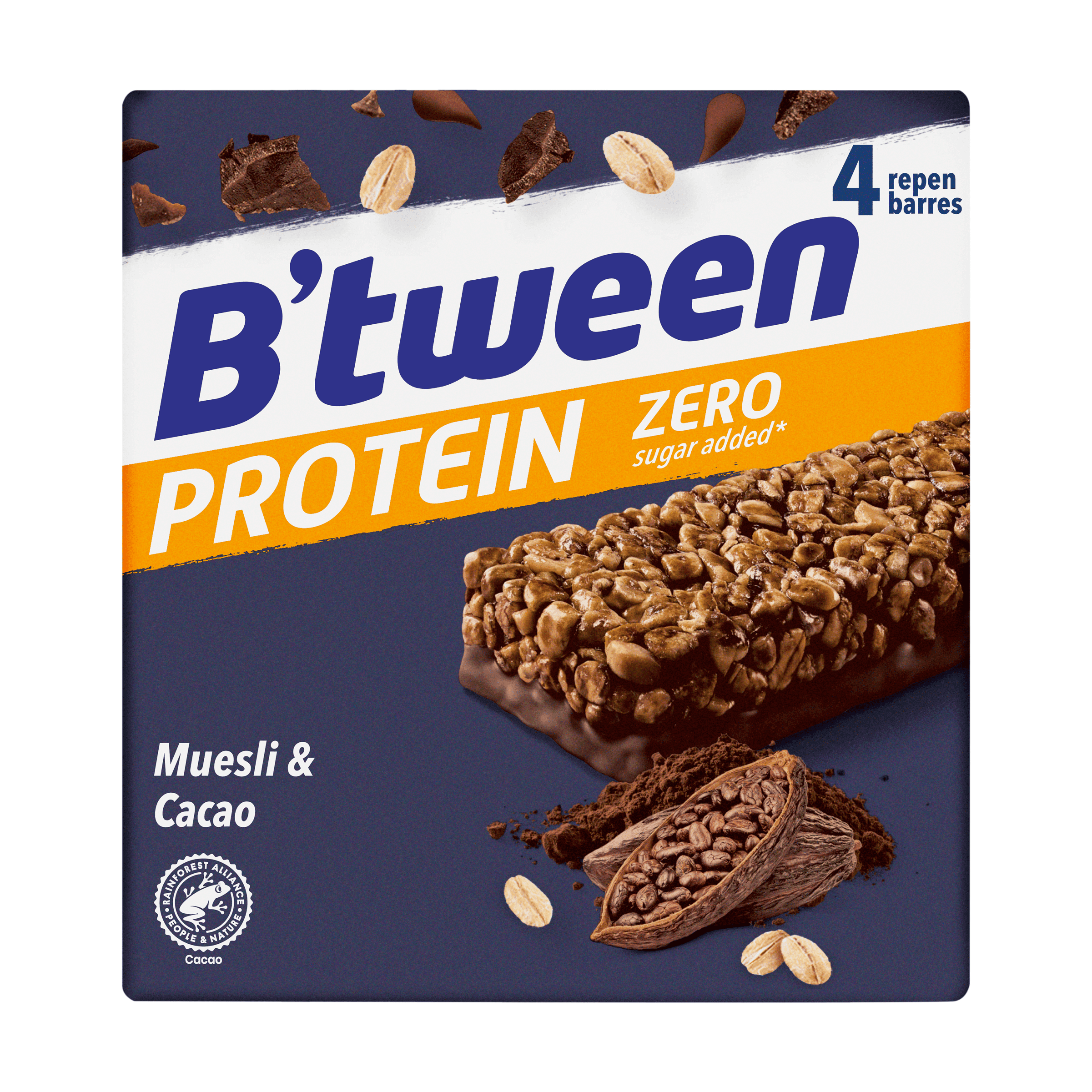 B'tween Proteinreep zero cacao