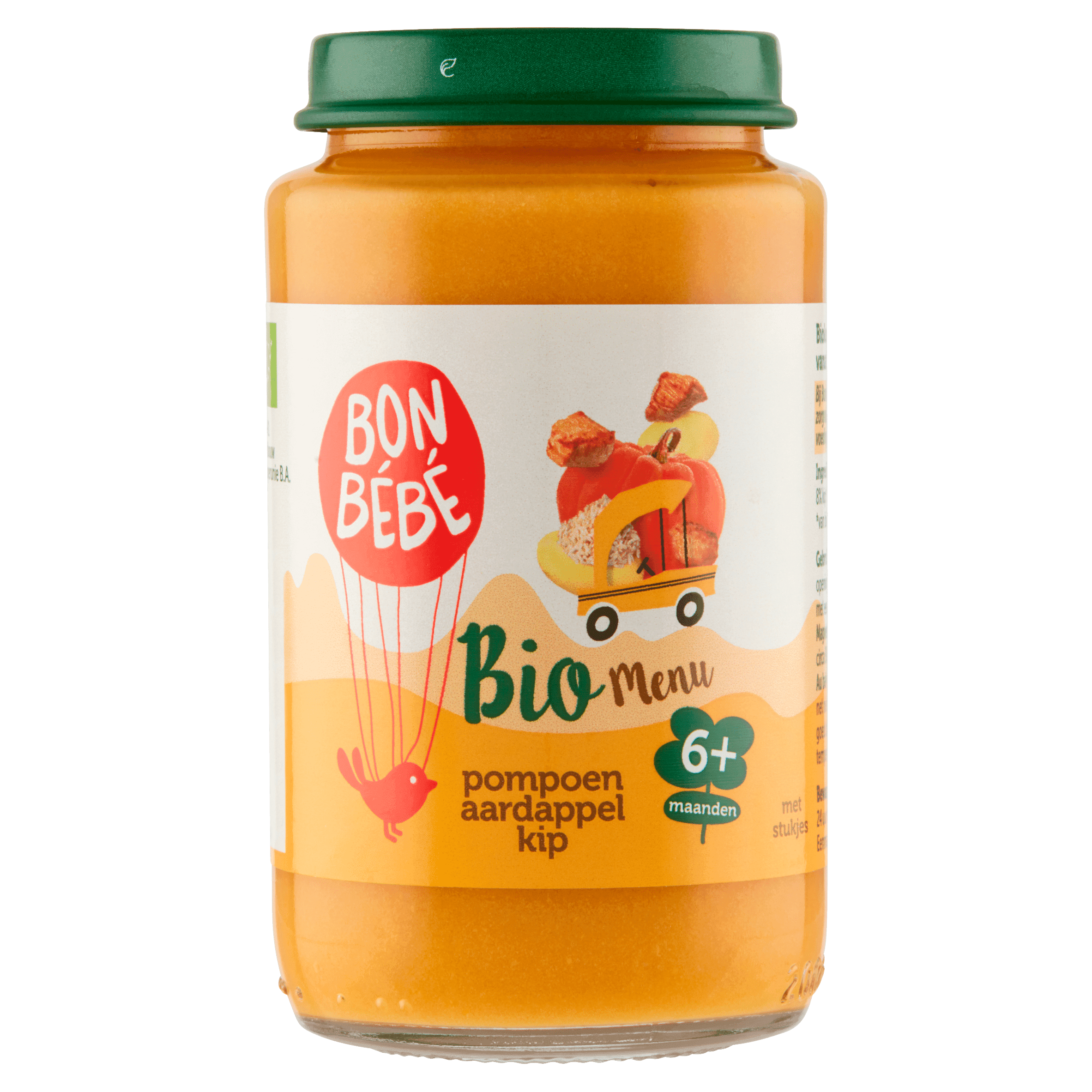Bonbebe Bio M0612 pompoen aardappel kip