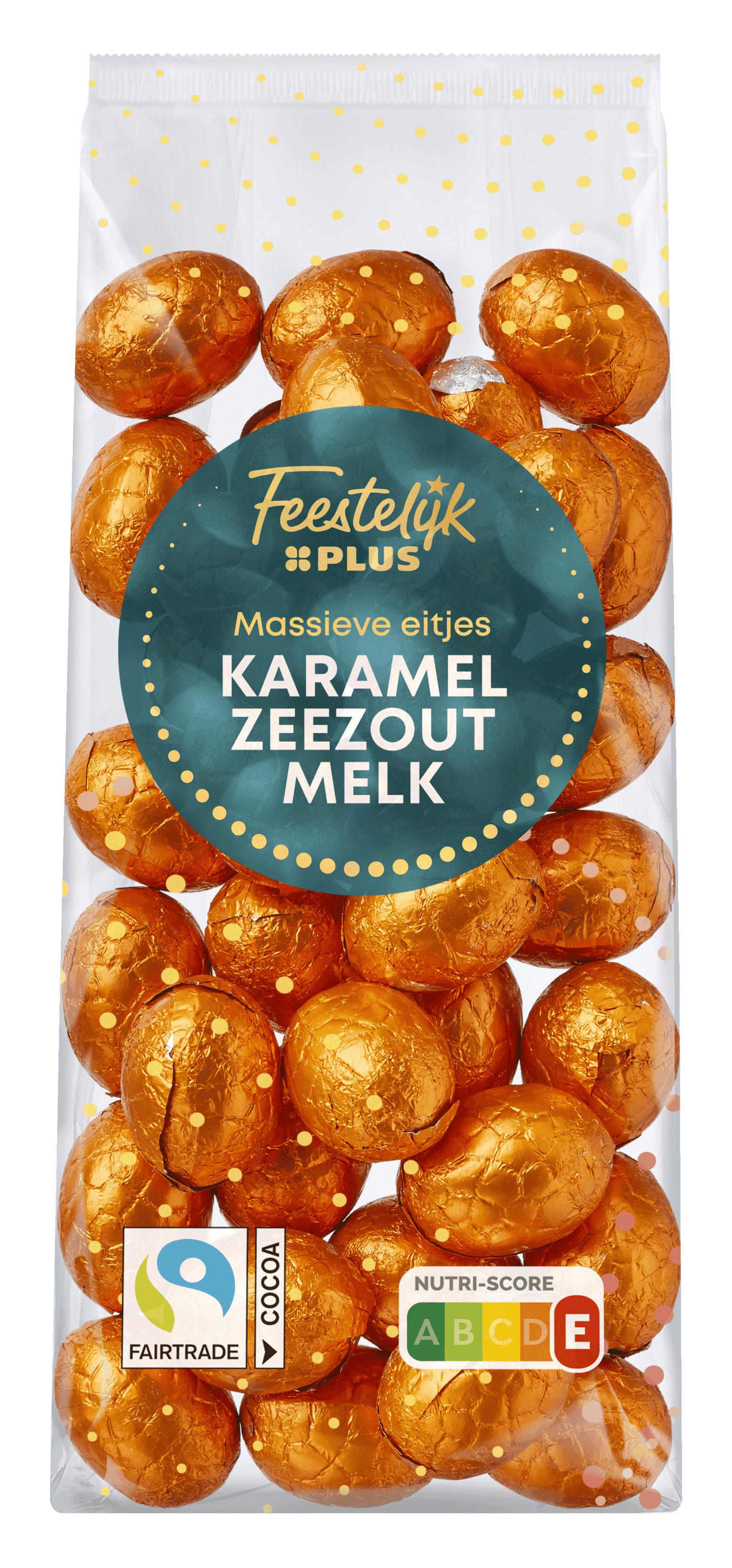 Feestelijk PLUS Paaseitjes karamel zeezout