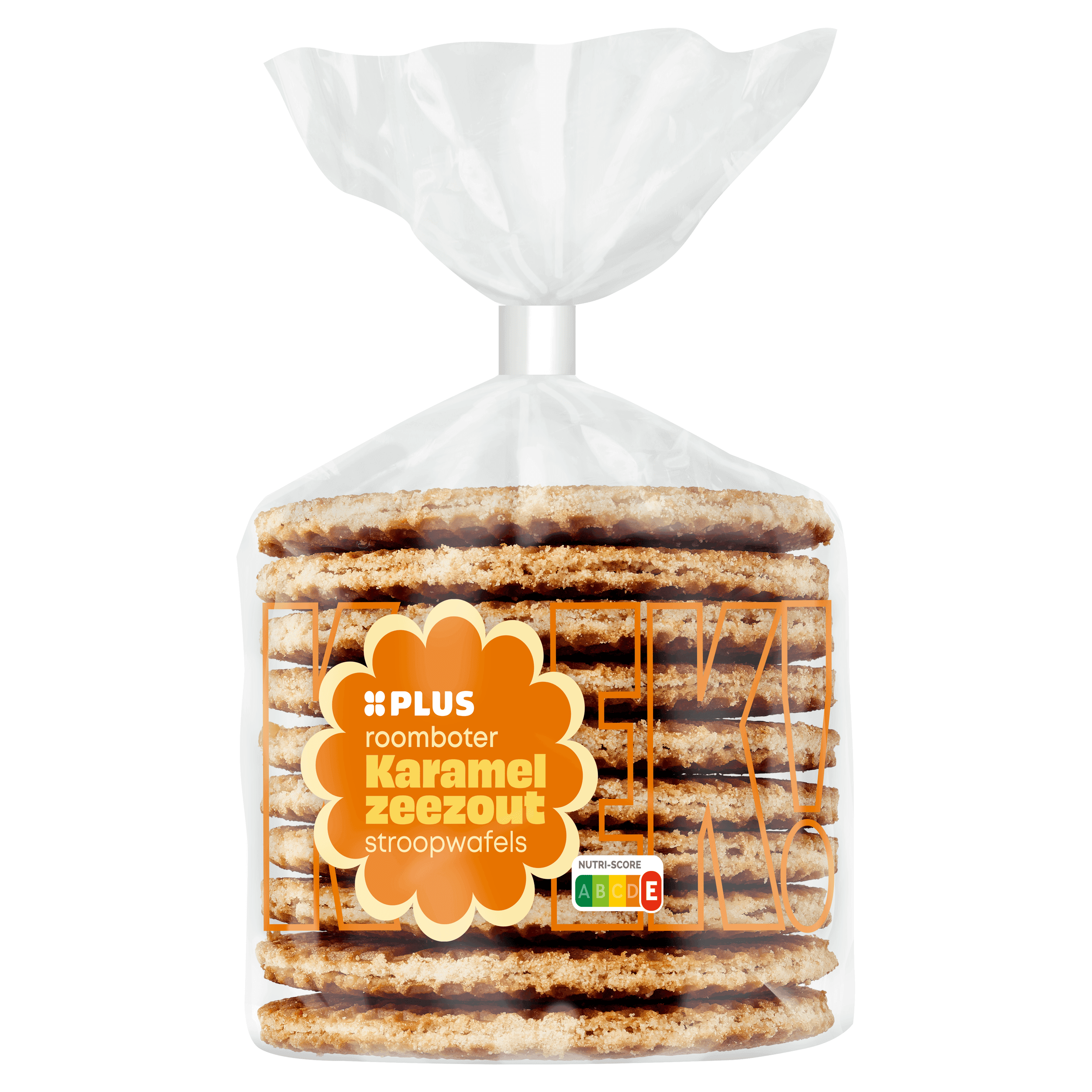 PLUS Stroopwafels karamel zeezout