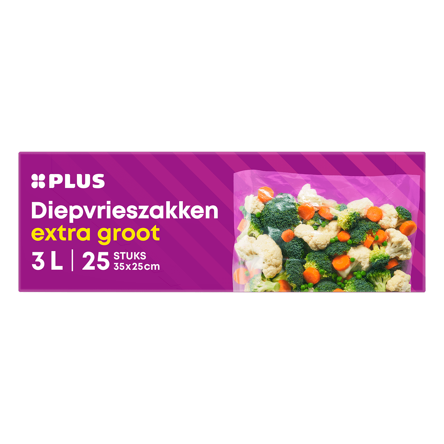 PLUS Diepvrieszakjes 3L