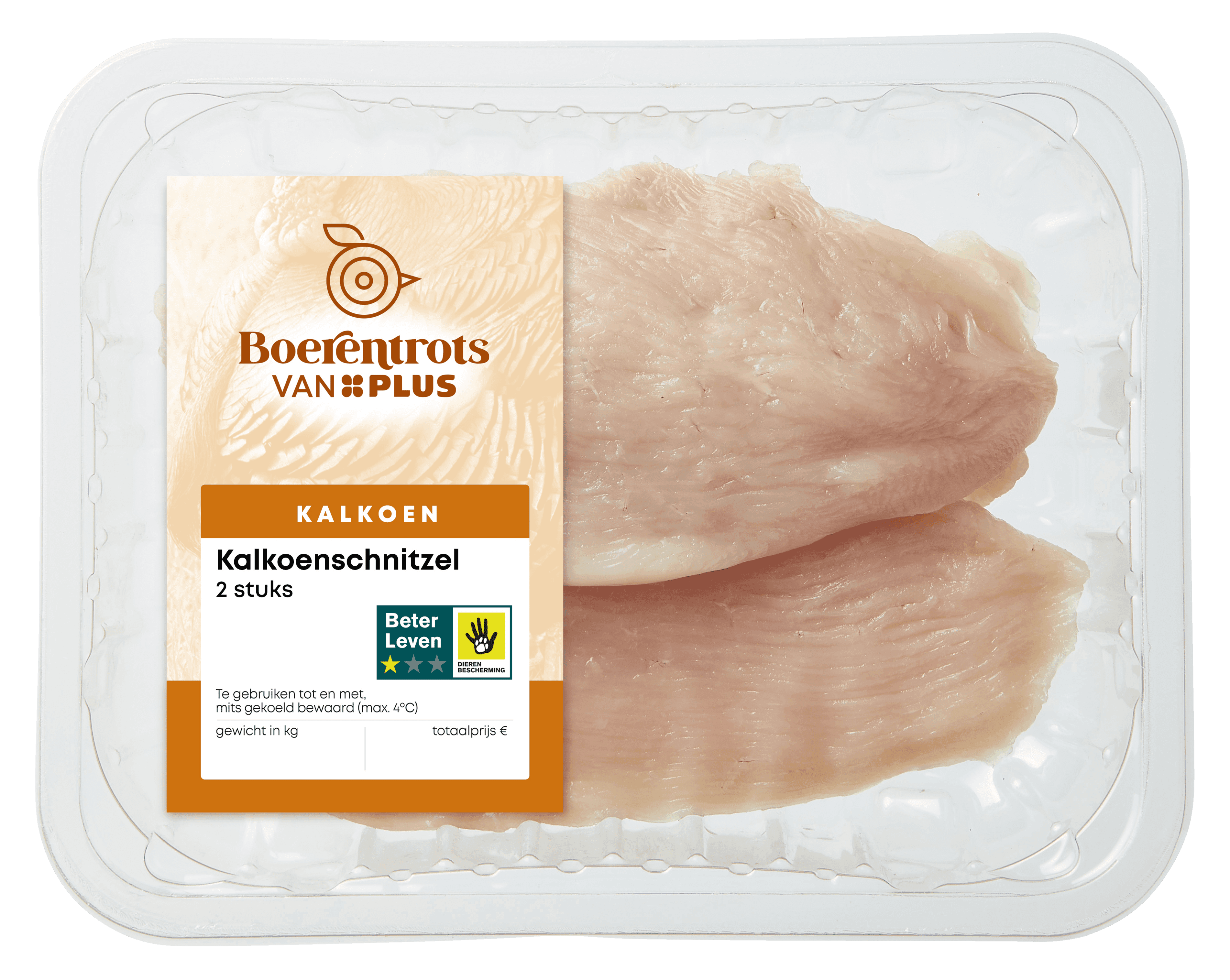 PLUS Boerentrots Kalkoenschnitzel