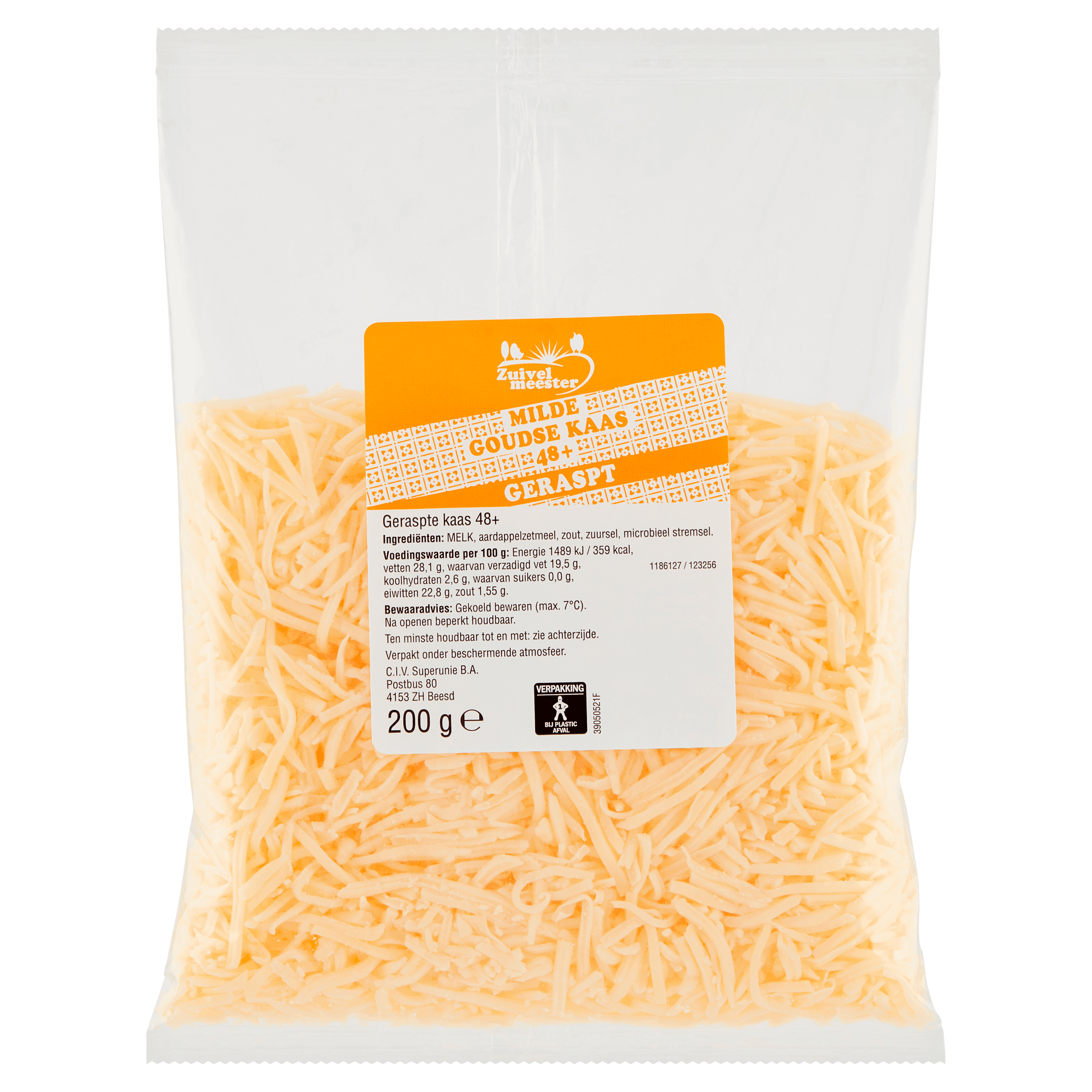 Zuivelmeester Mild 48+ rasp