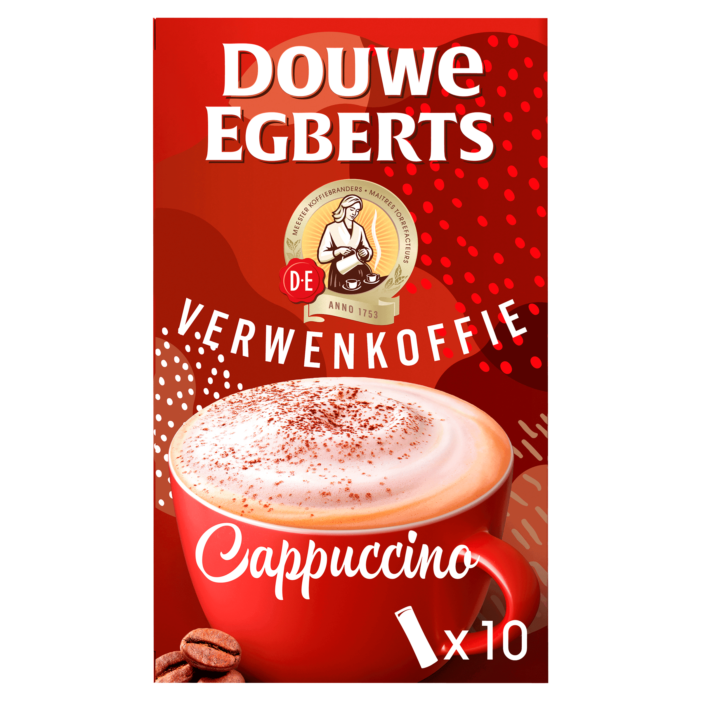 Douwe Egberts Milk based oploskoffie cappuccino