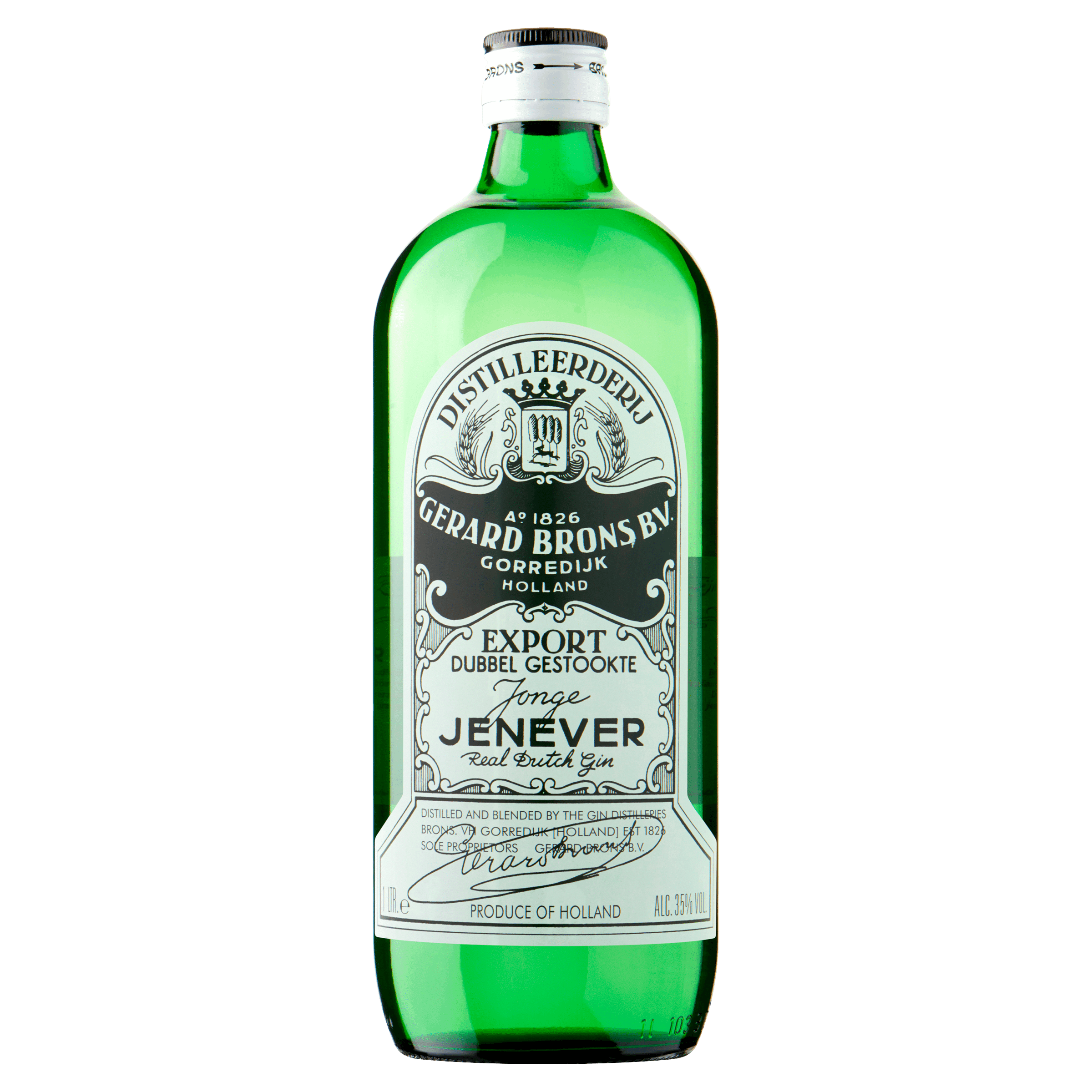 Gerard Brons Export dubbel gestookte jonge jenever