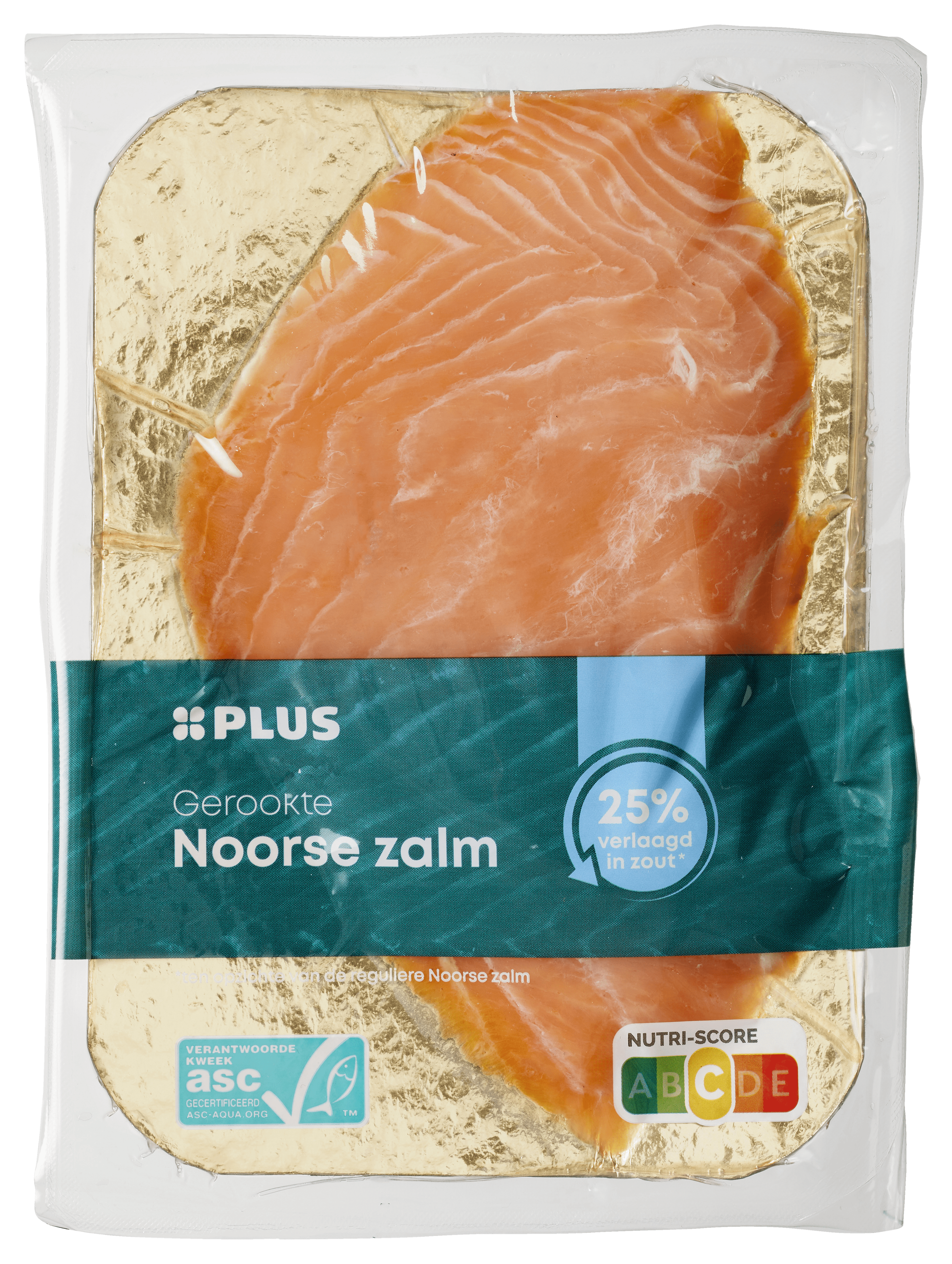 PLUS Gerookte Noorse zalm 25% minder zout