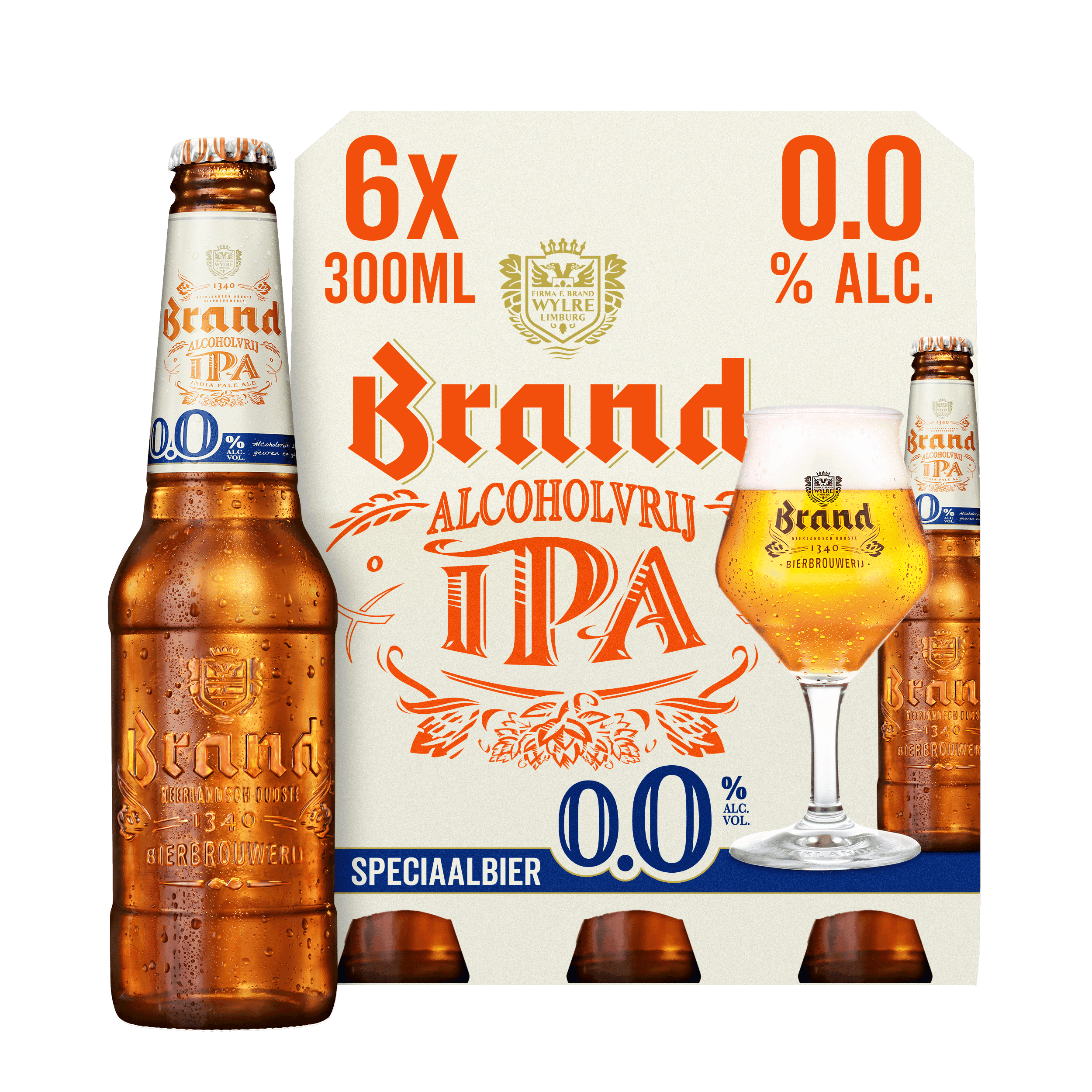 Brand IPA 0.0 bier fles