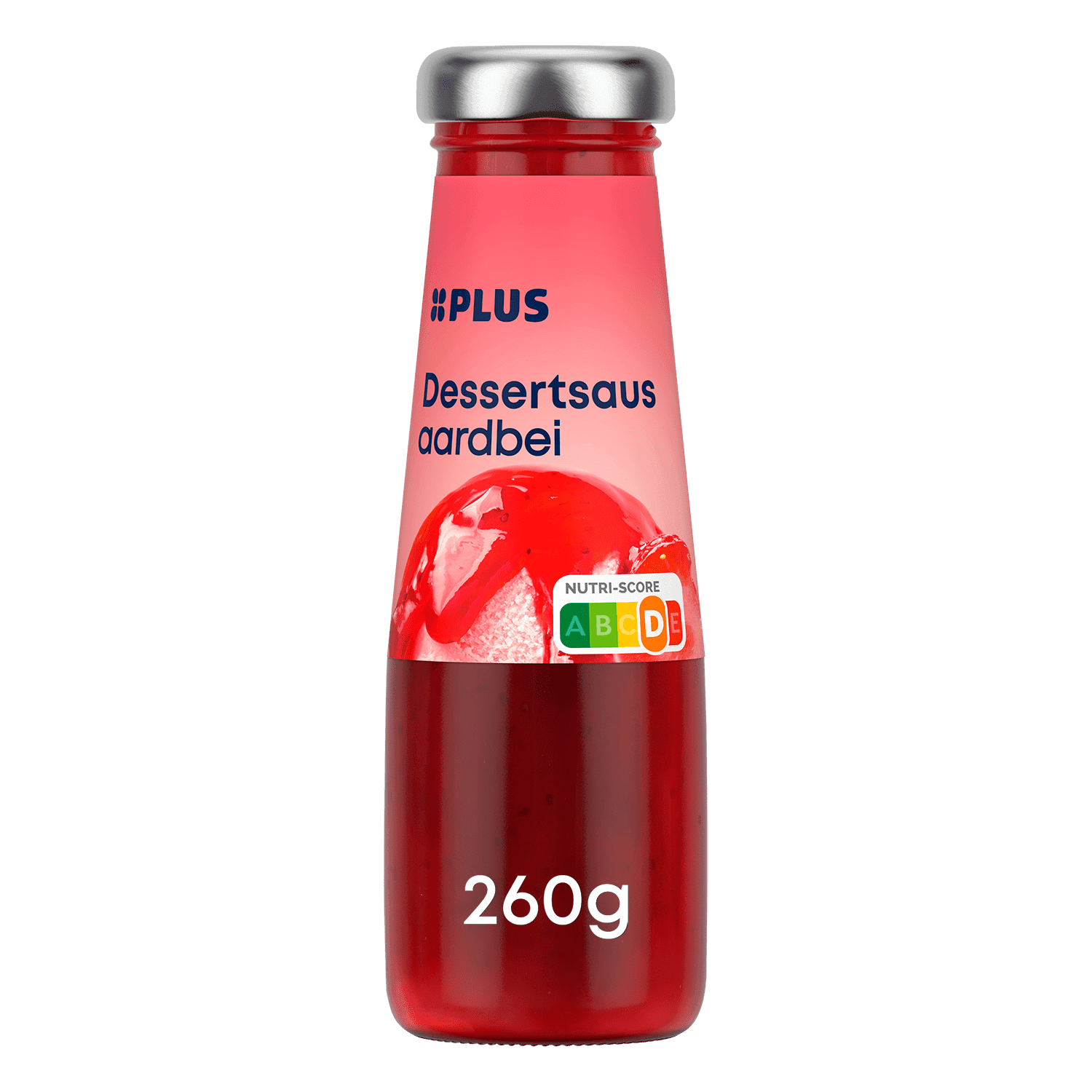 PLUS dessertsaus aardbei