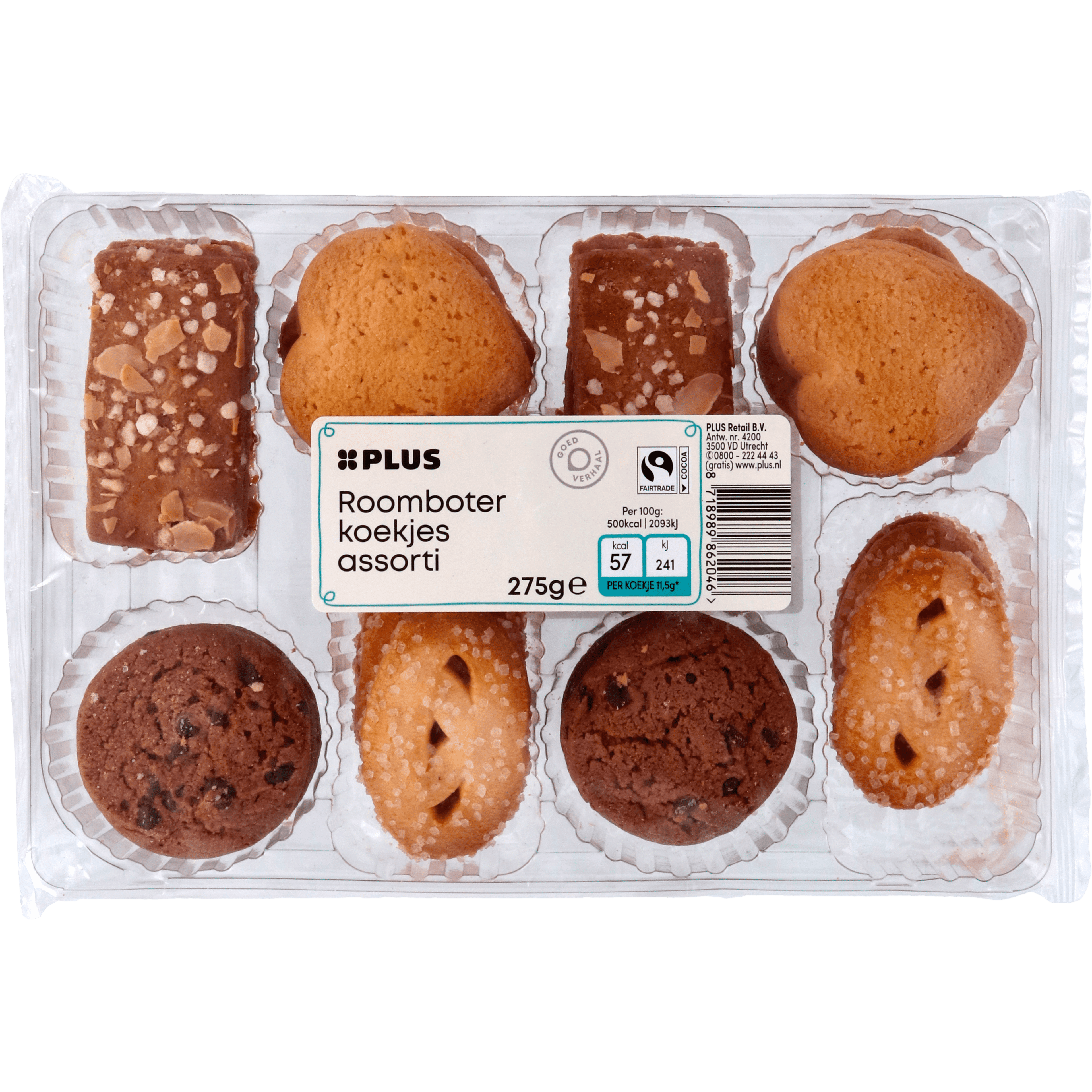 PLUS Roomboter koekjes assorti