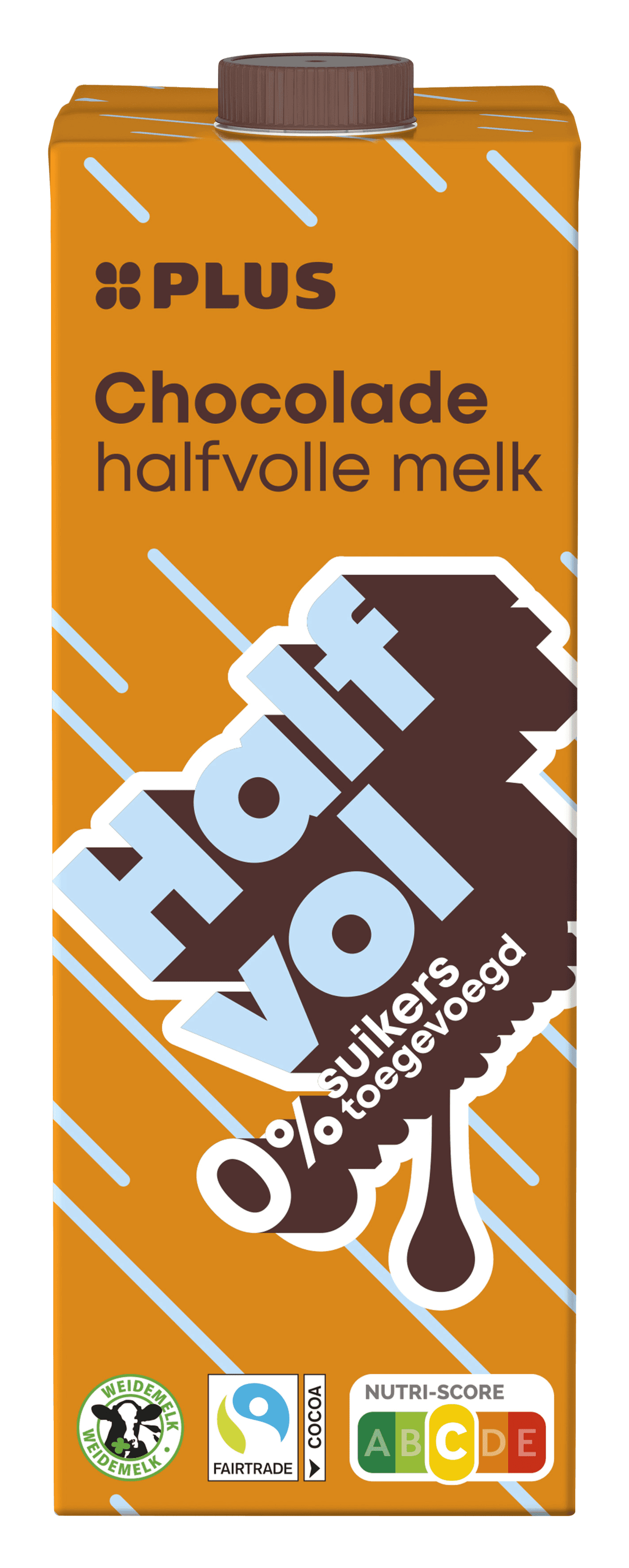 PLUS Chocolademelk halfvol 0%