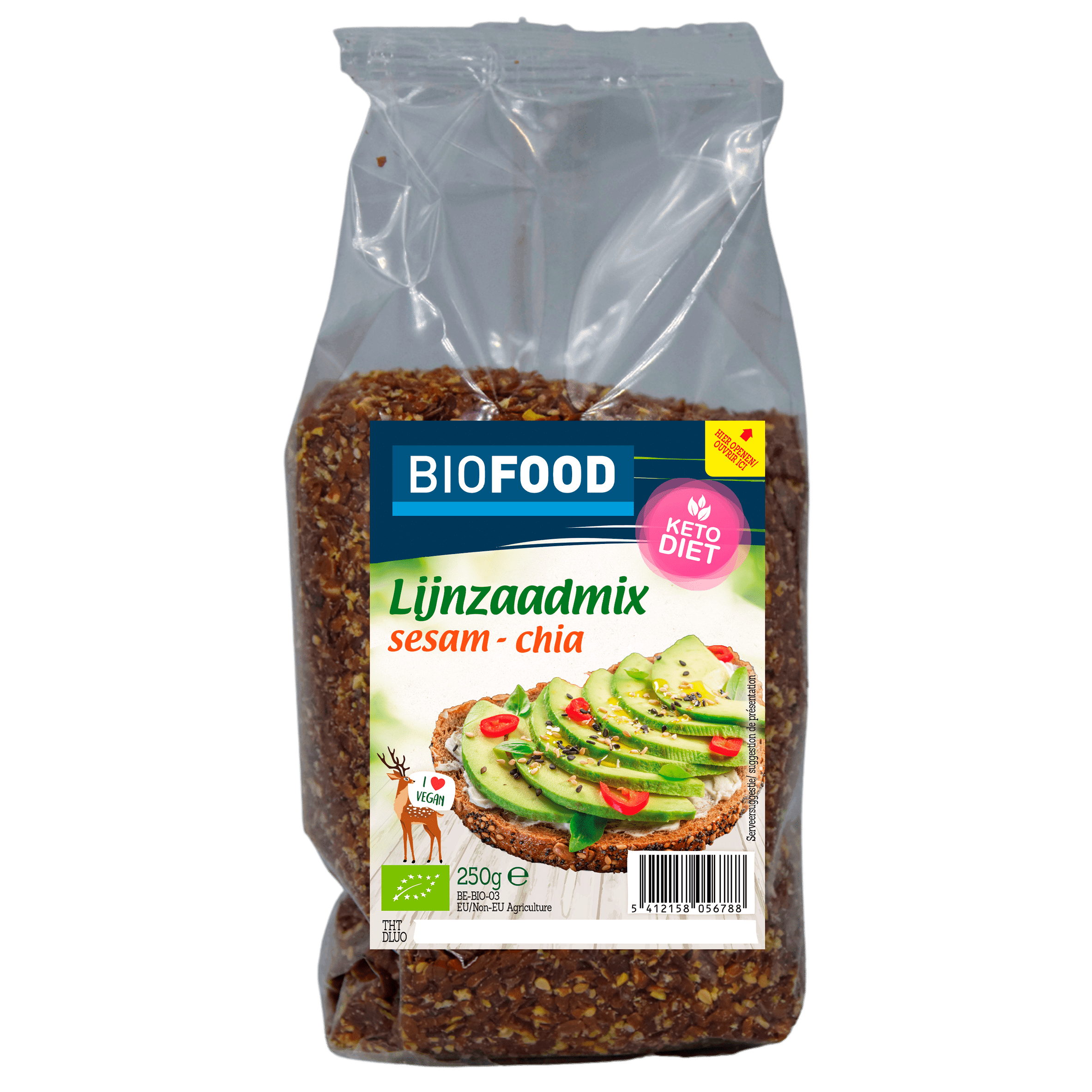 Biofood Lijnzaadmix sesam chia