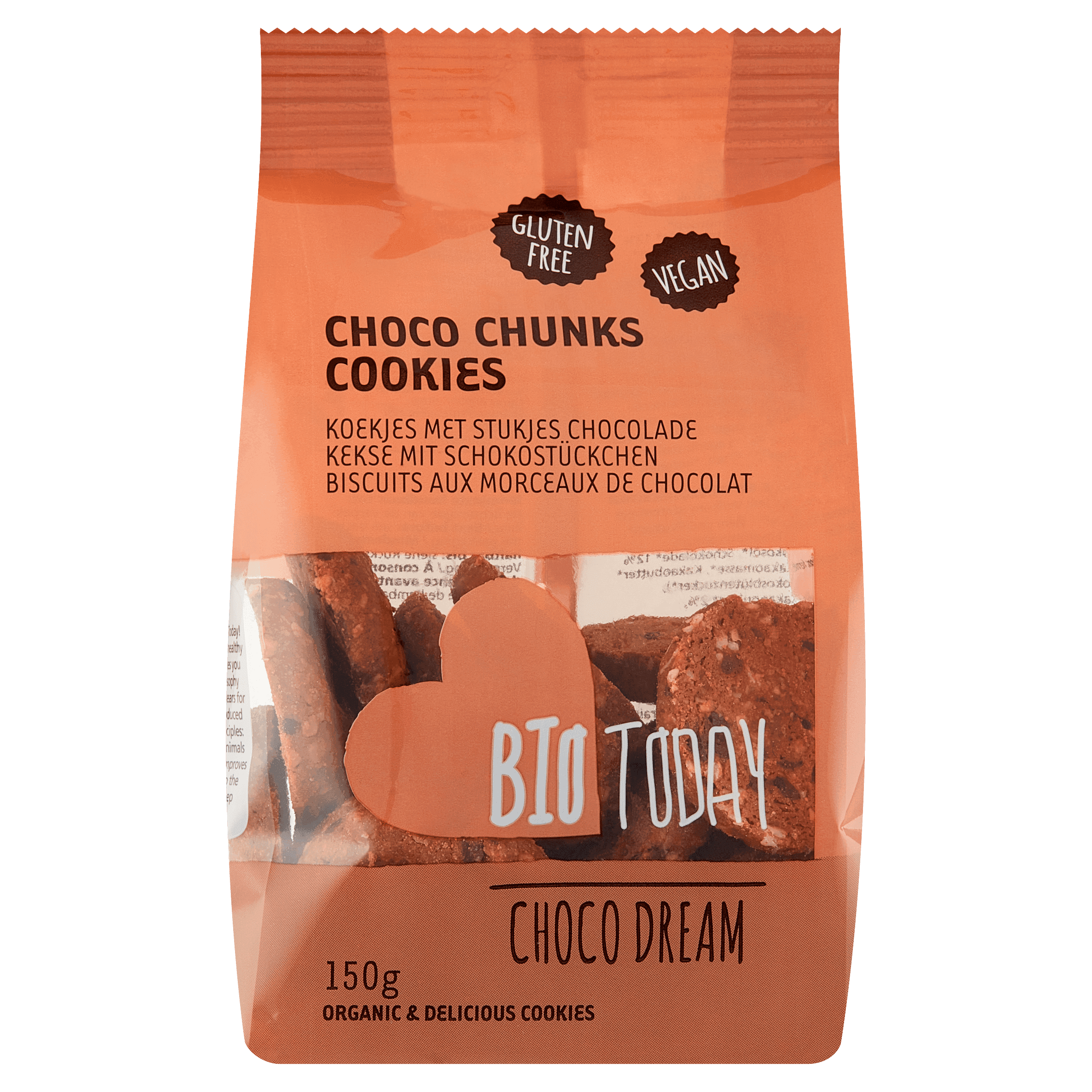 BioToday Choco Chunk Cookies biologisch