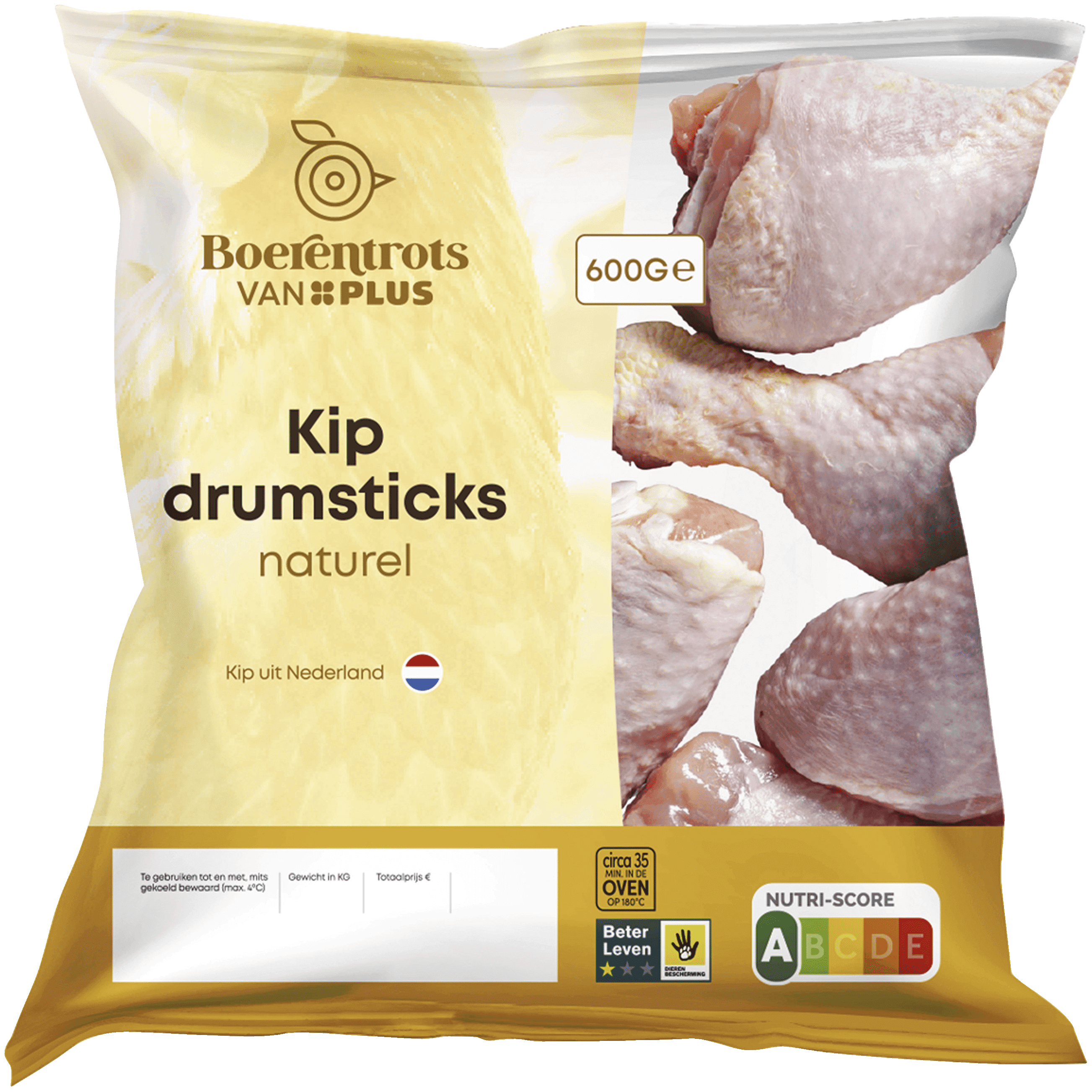 PLUS Boerentrots Kipdrumsticks naturel