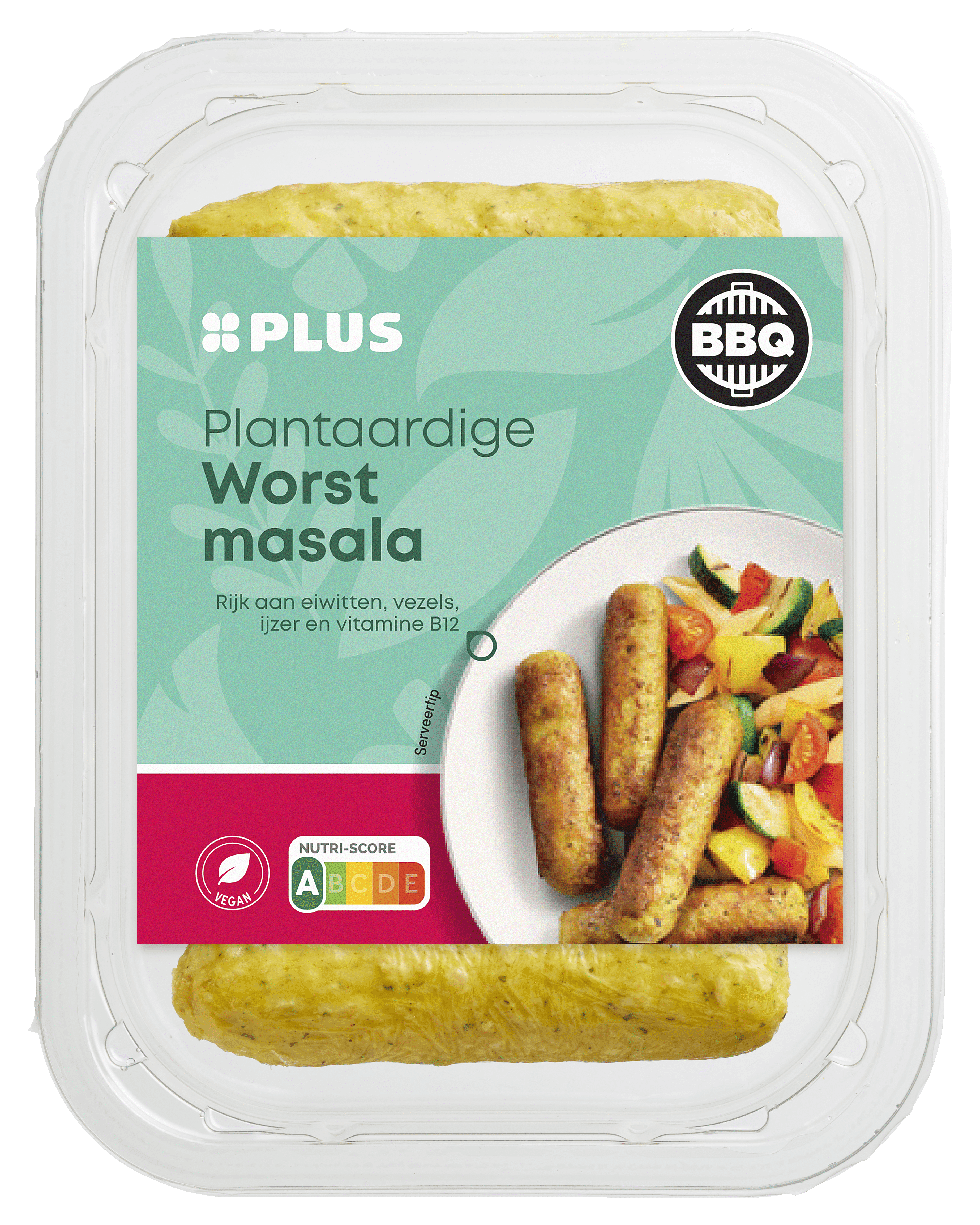 PLUS Plantaardige Worst Indiase stijl