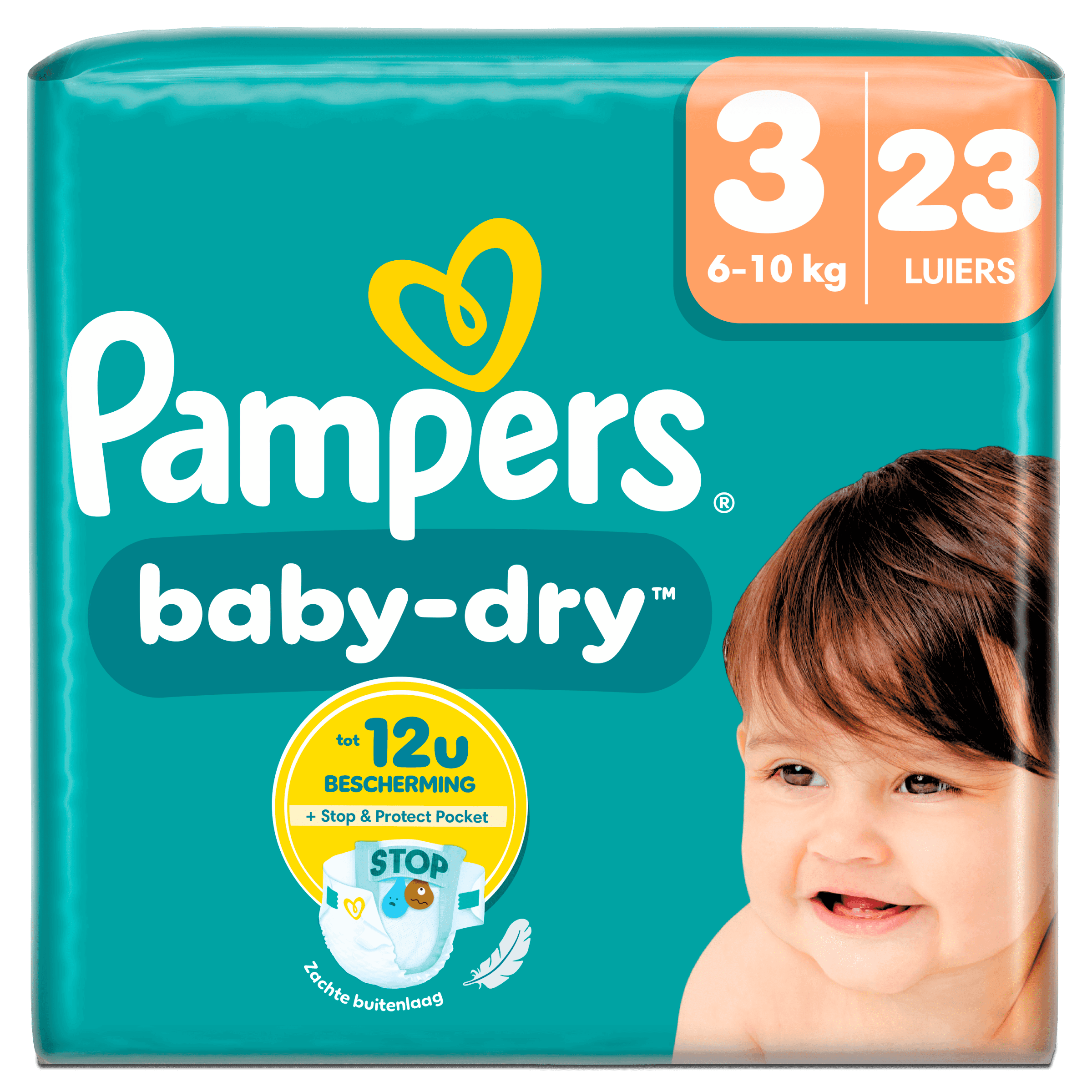Pampers Baby-dry maat 3 key size