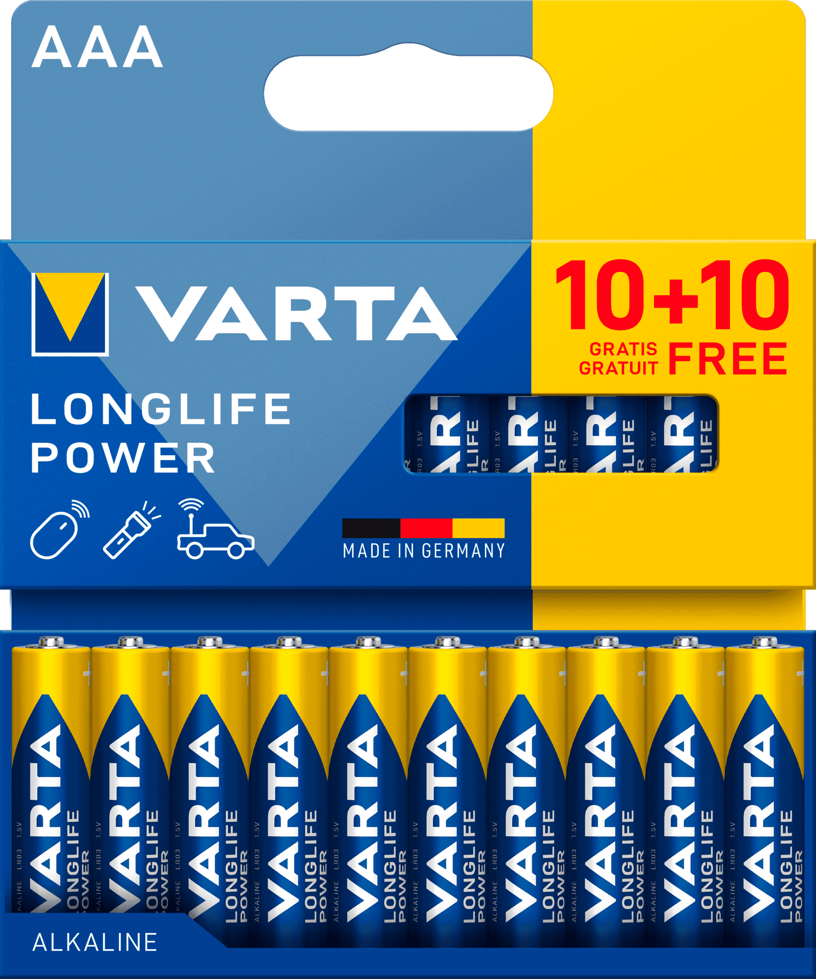 Varta Longlife AAA 10+10