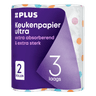 PLUS Keukenpapier 3-laags decor