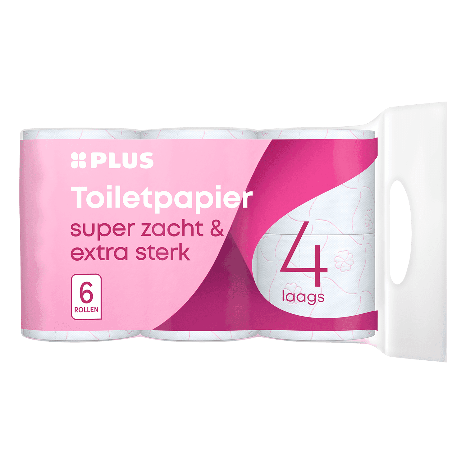 PLUS Toiletpapier 4-laags