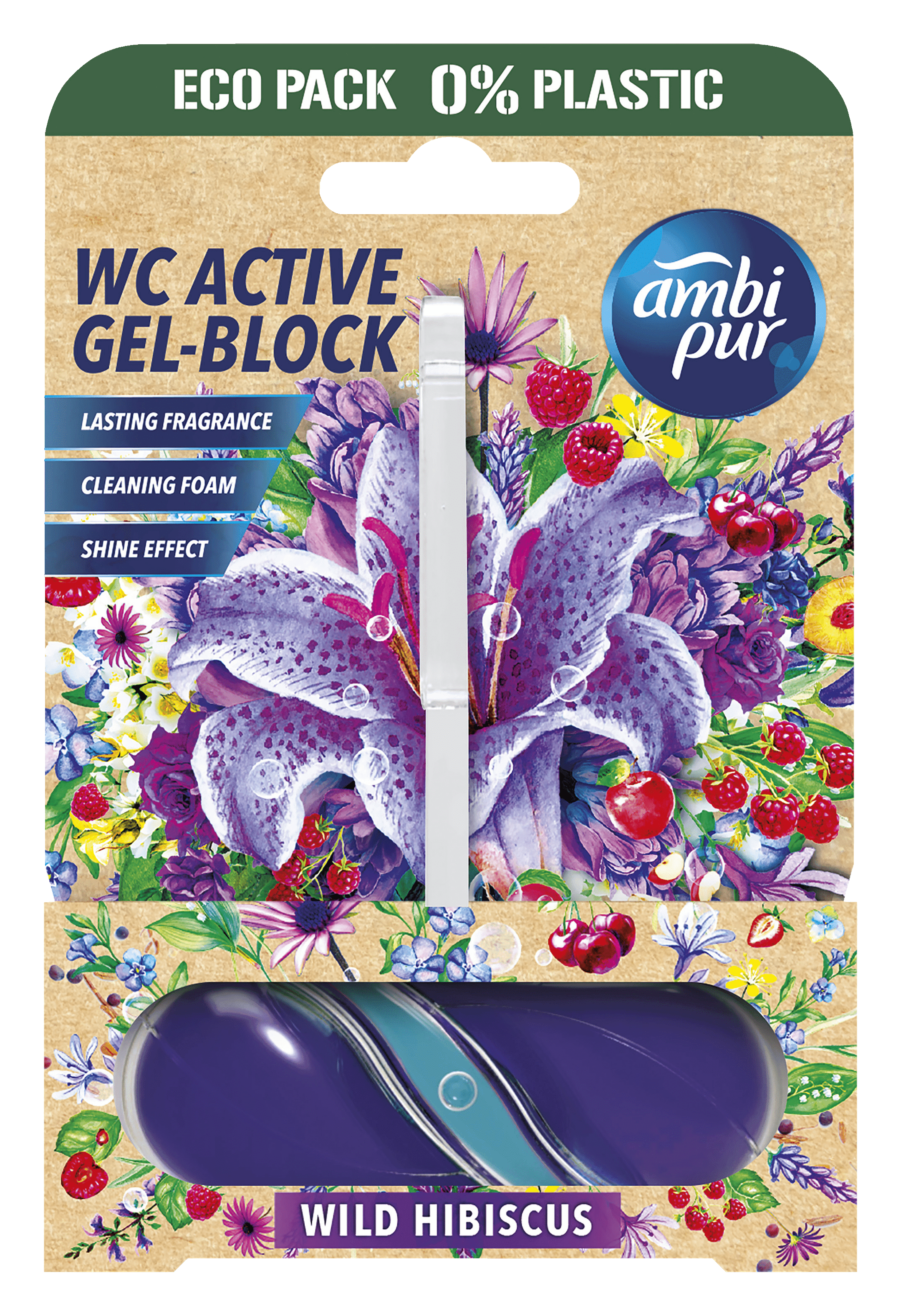 Ambipur Toiletblok Tri-gel Wild Hibiscus