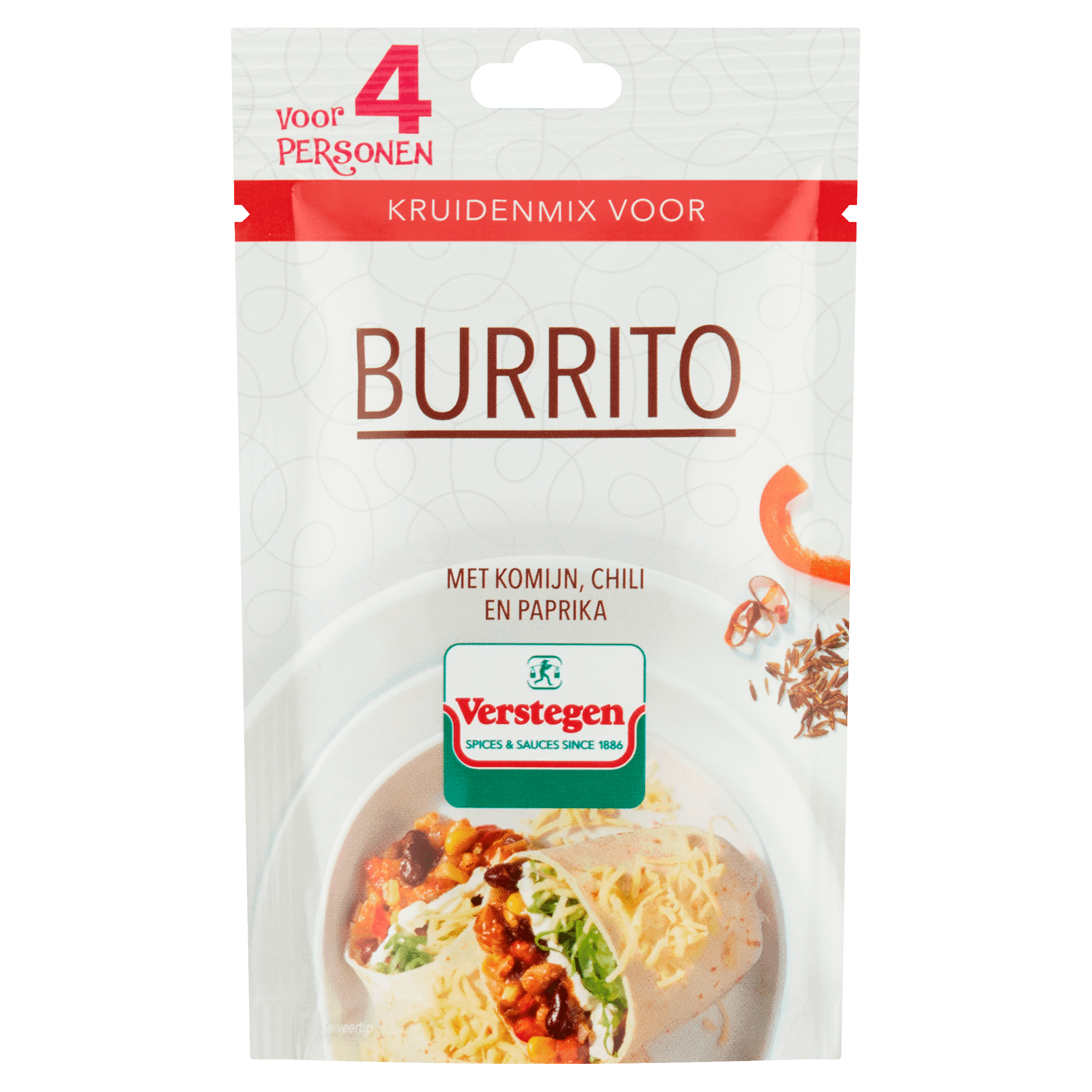 Verstegen Mix voor Burrito 4 pers