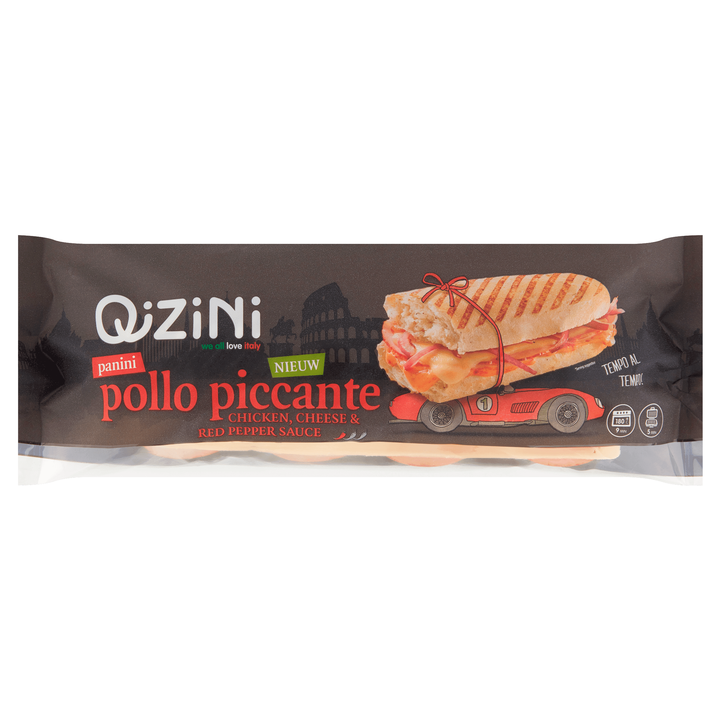 Qizini Panini Pollo Piccante