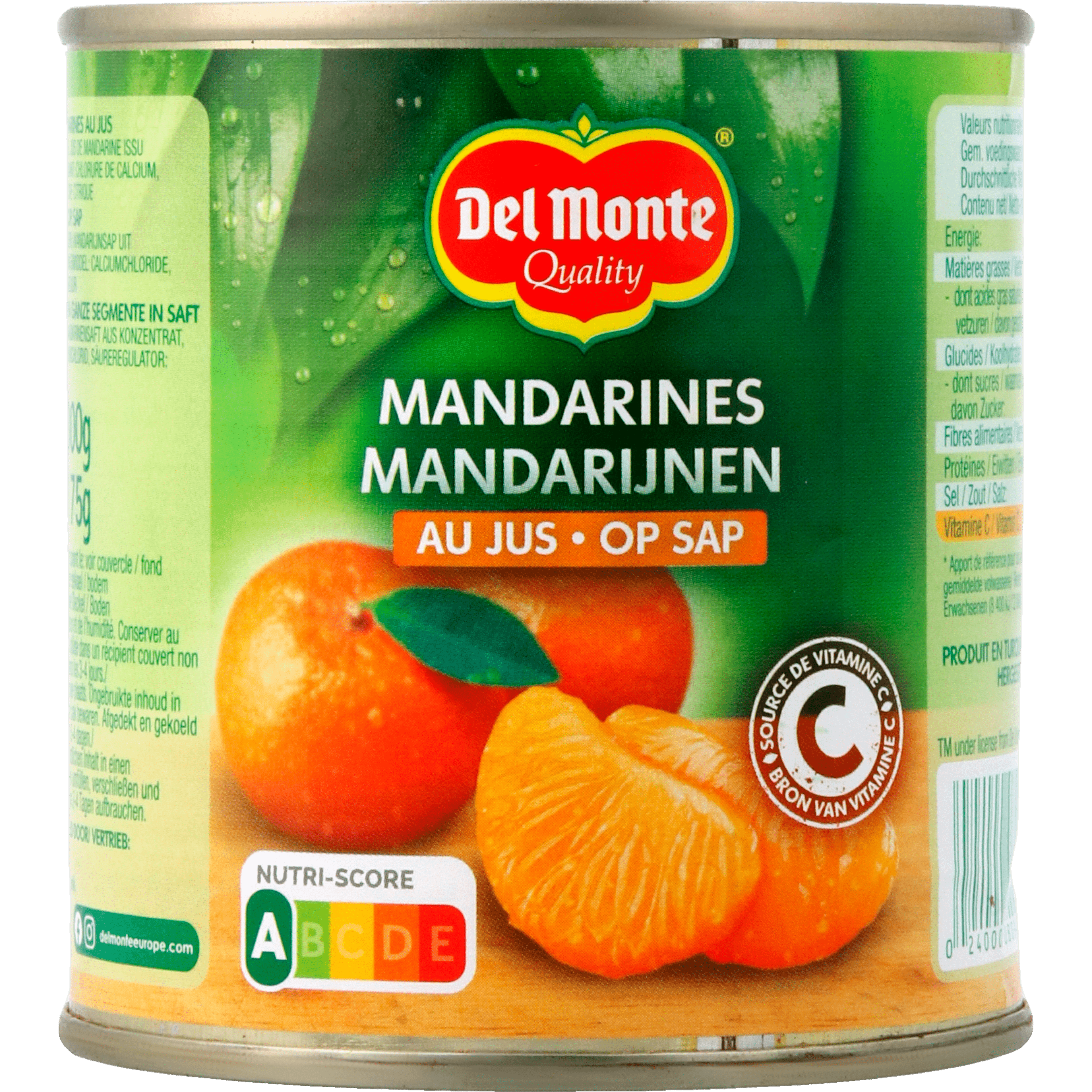 Del monte Mandarijnen op sap