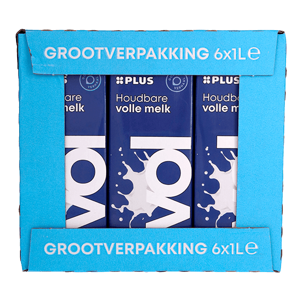 PLUS Houdbare volle melk