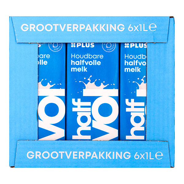 PLUS Houdbare halfvolle melk