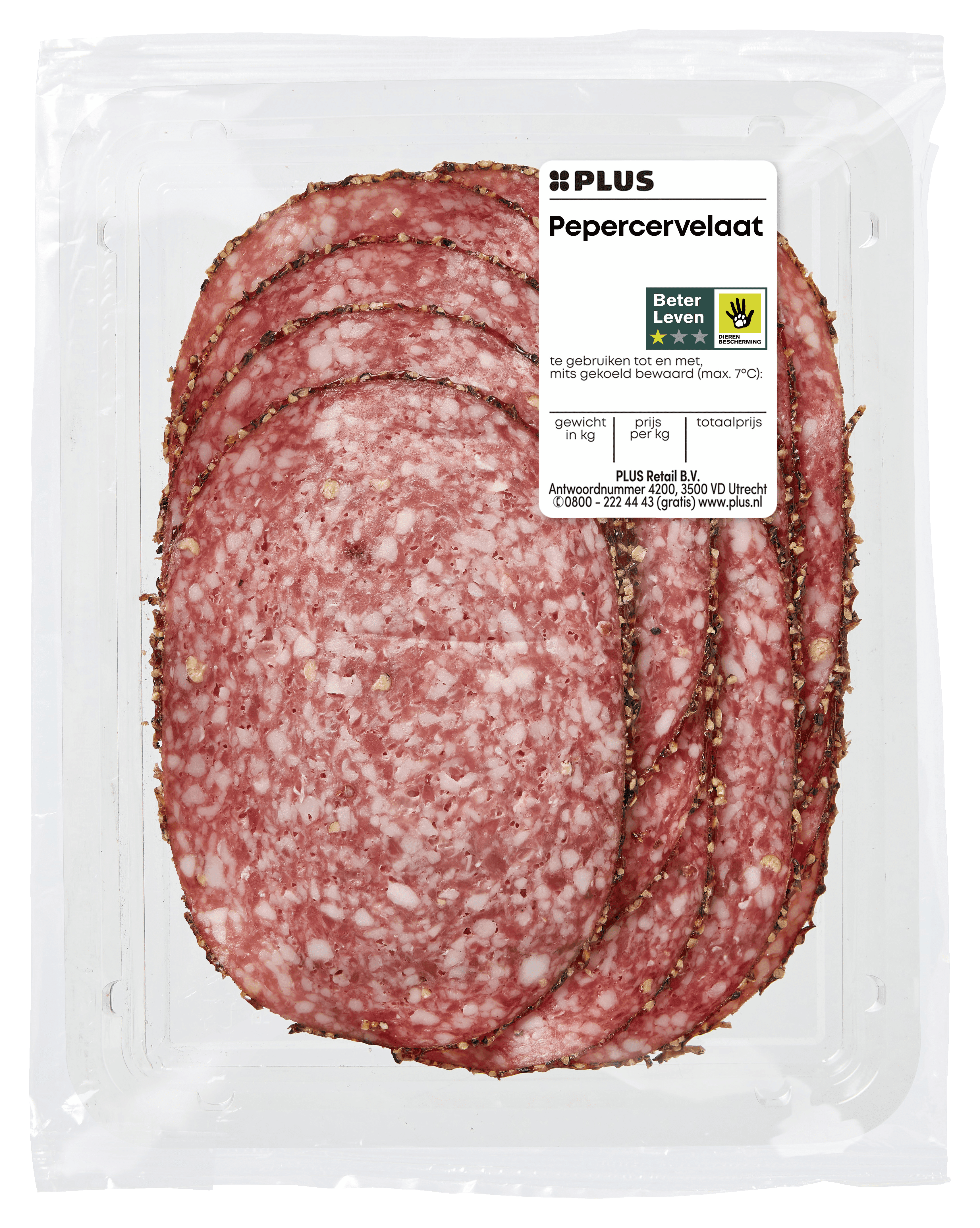 PLUS Pepercervelaat