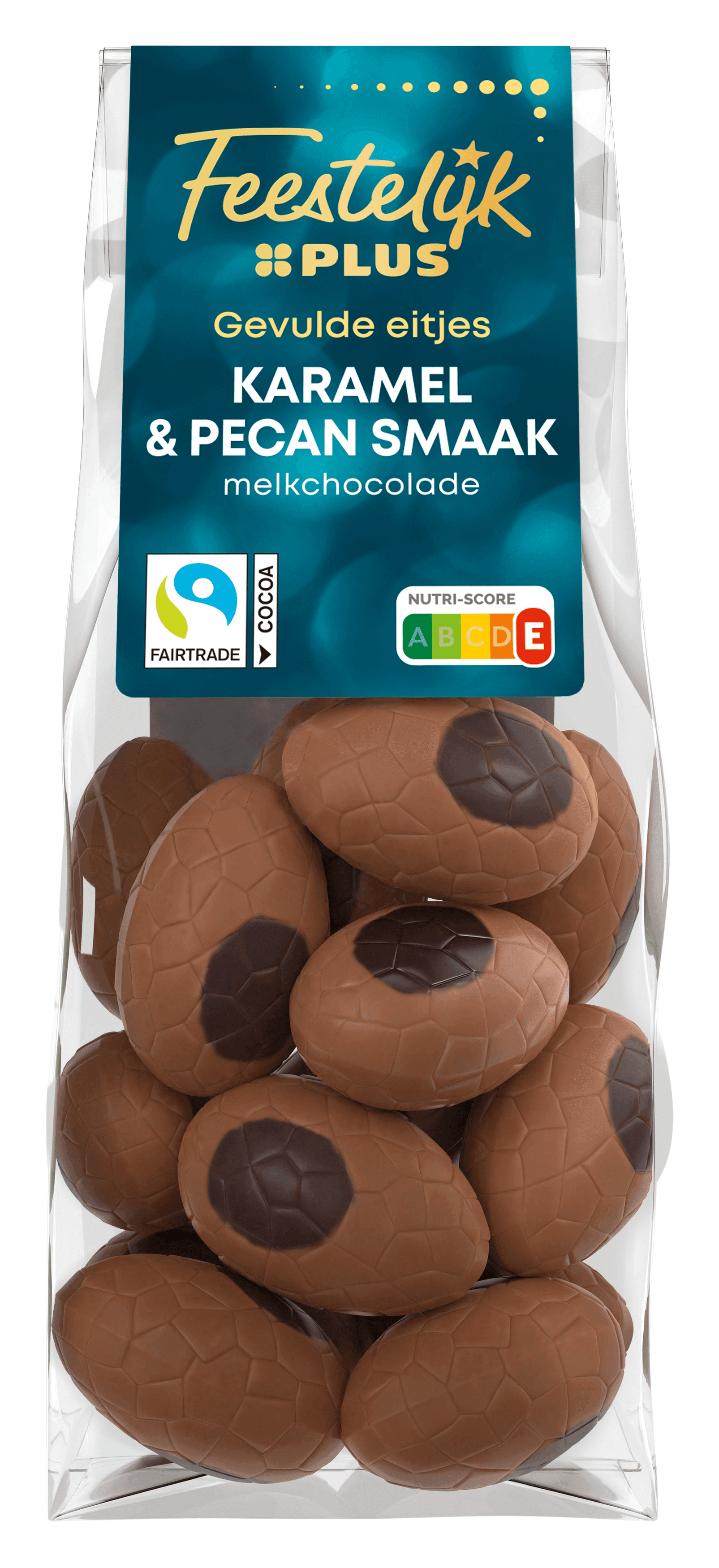 Feestelijk PLUS Paaseitjes melk pecan karamel