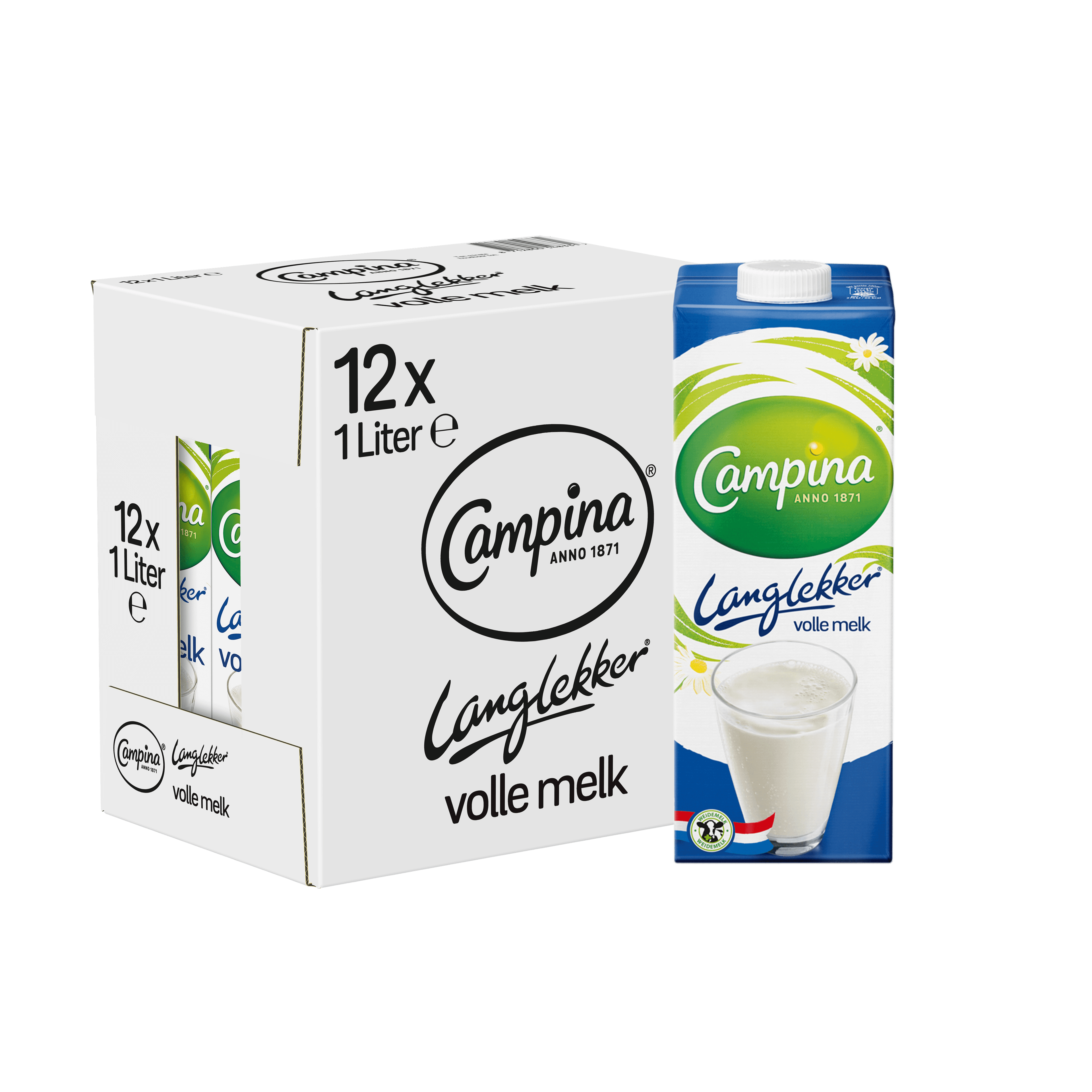Campina Langlekker volle melk