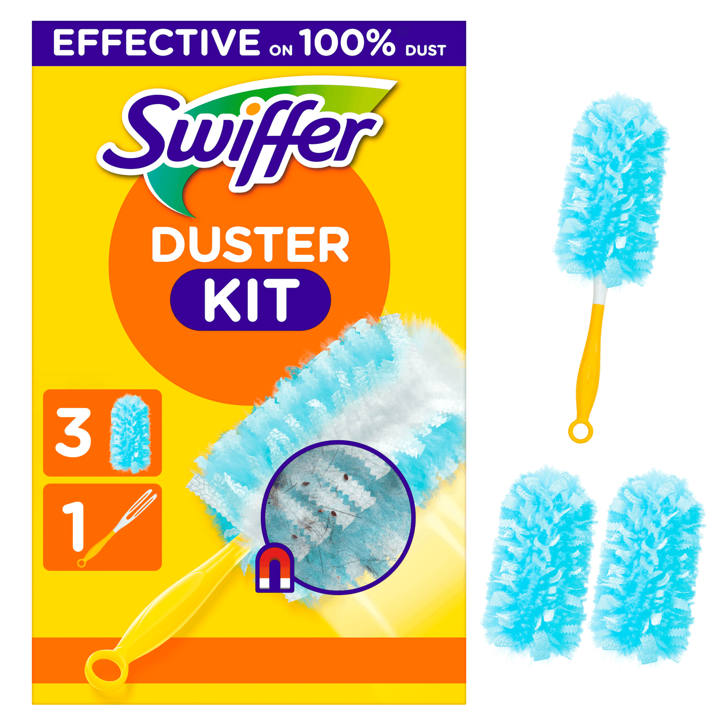 Swiffer Duster ITB starterkit + 3x navul