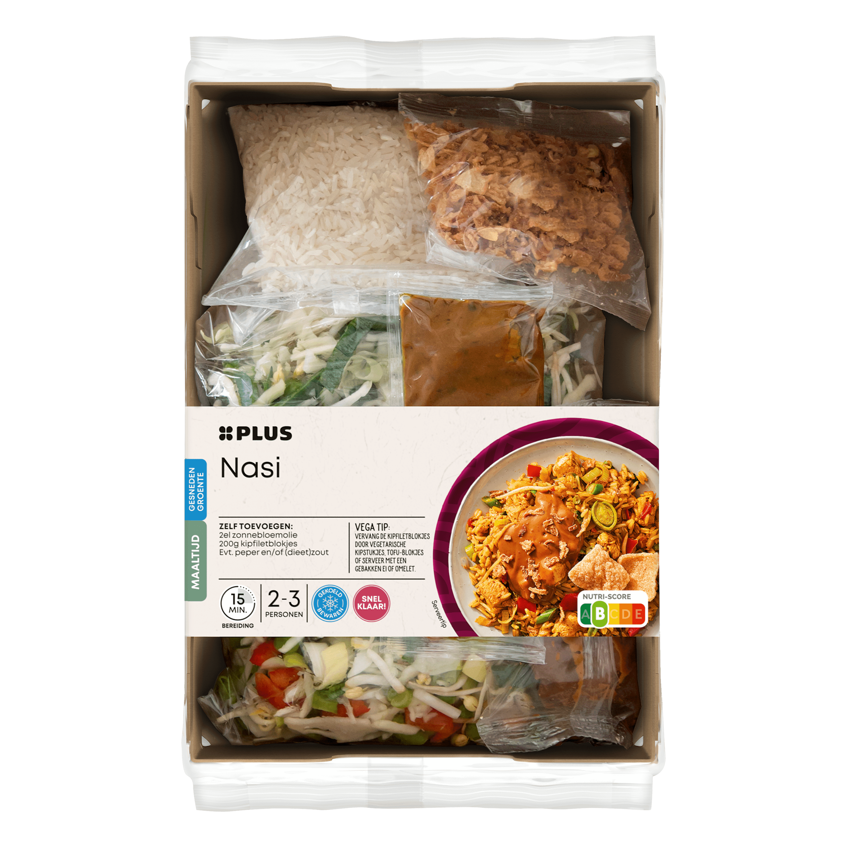 PLUS Gesneden verspakket Nasi