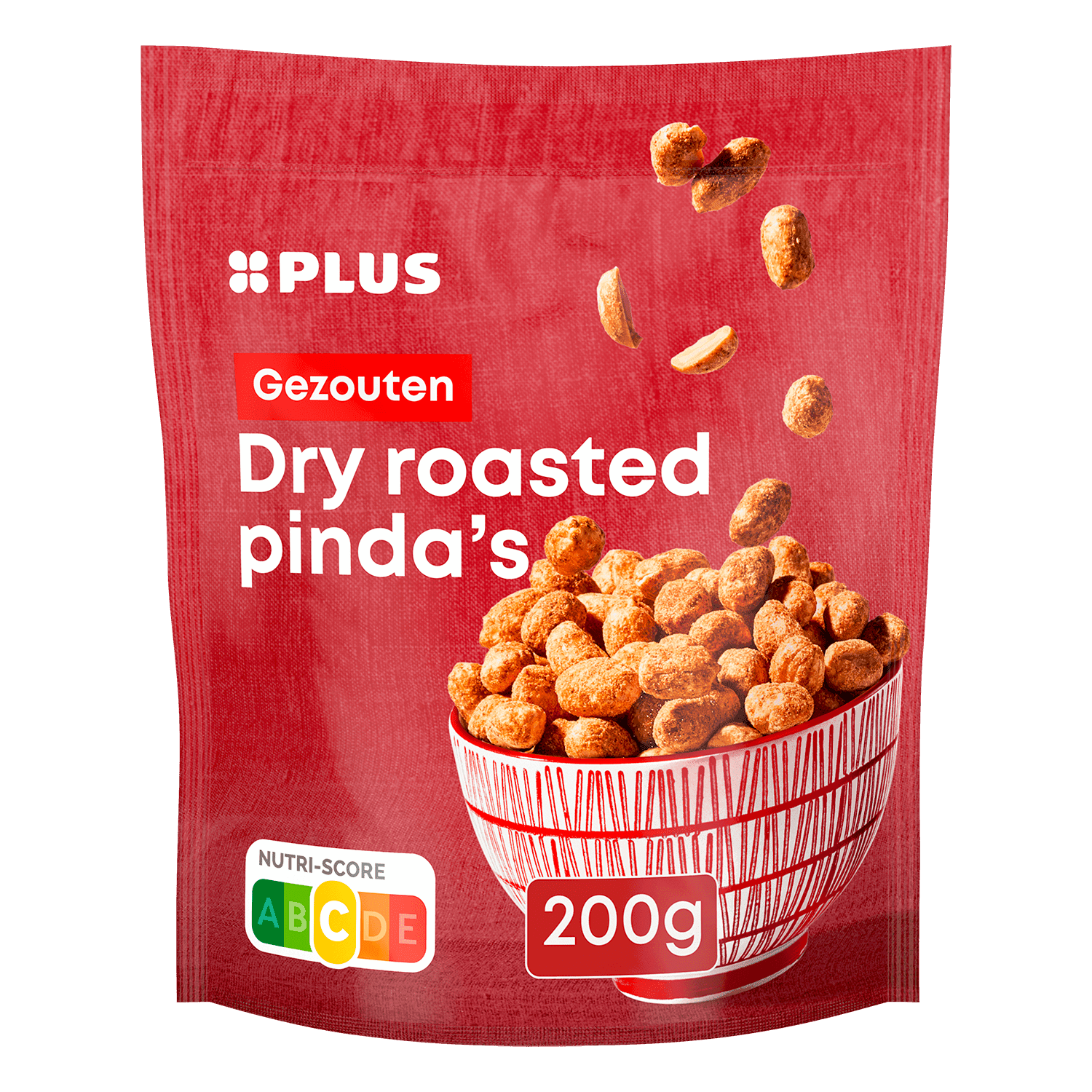 PLUS Dry roasted pinda's