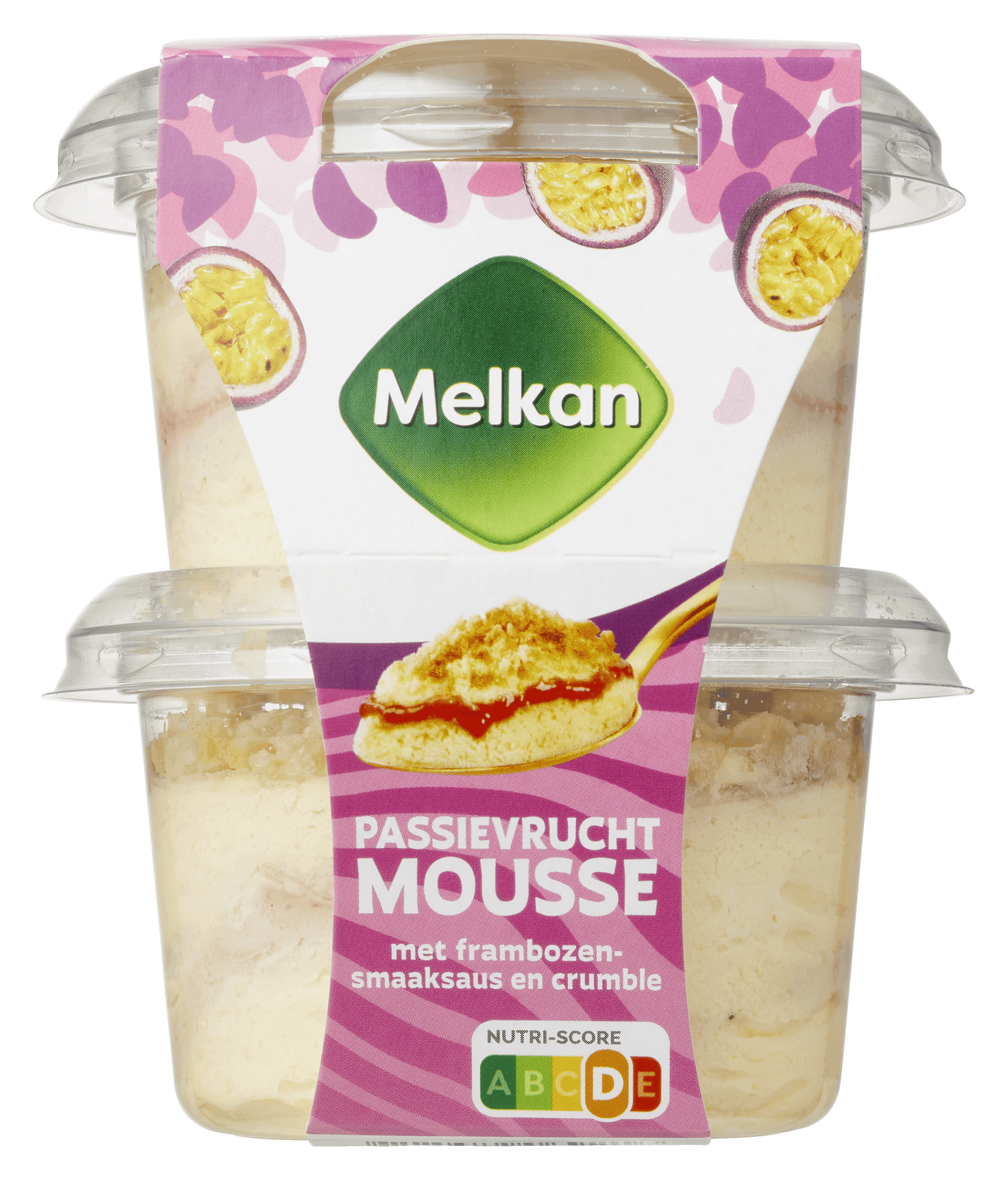 Melkan Luxe mousse passievr fram