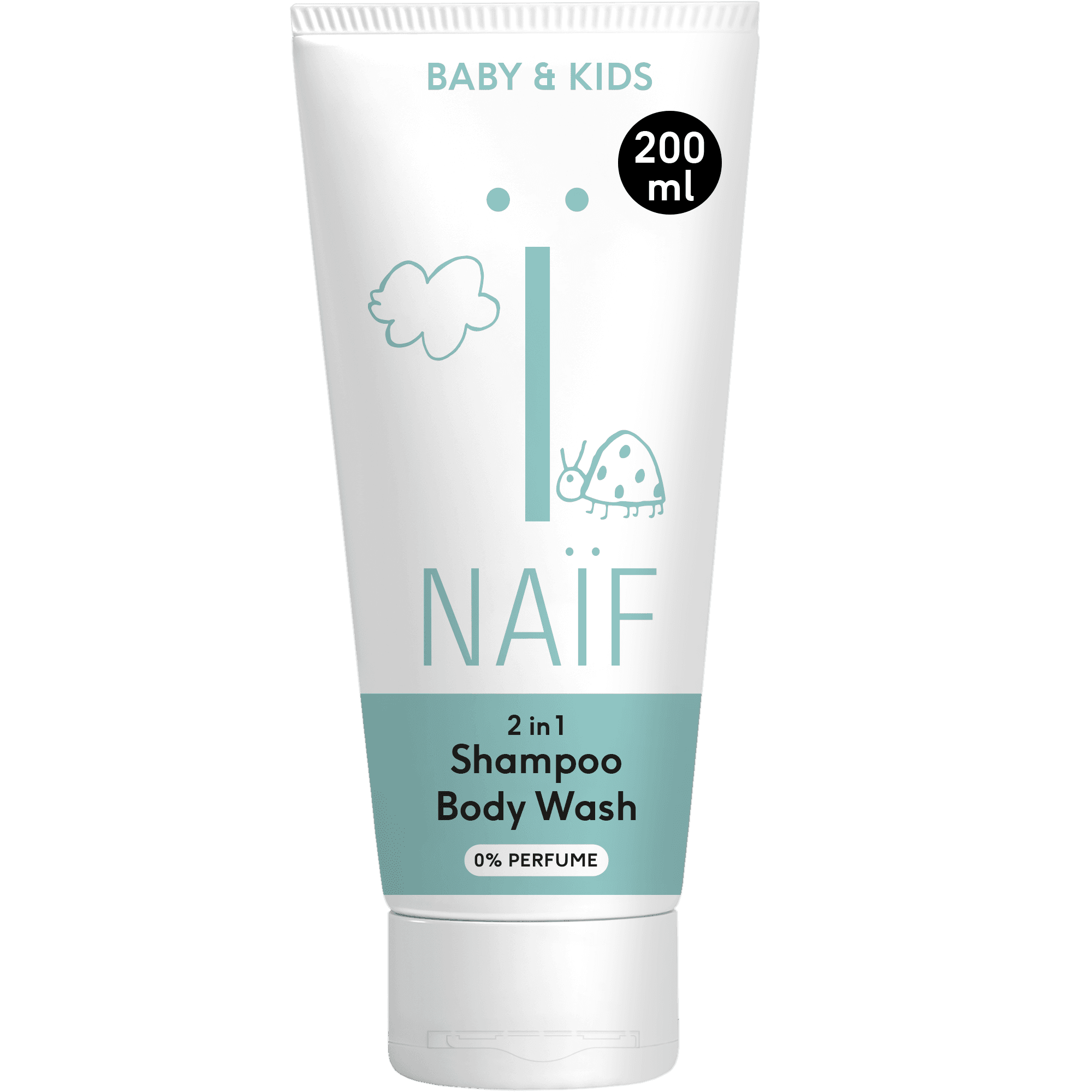 Naif Bodywash & Shampoo 0% parfum