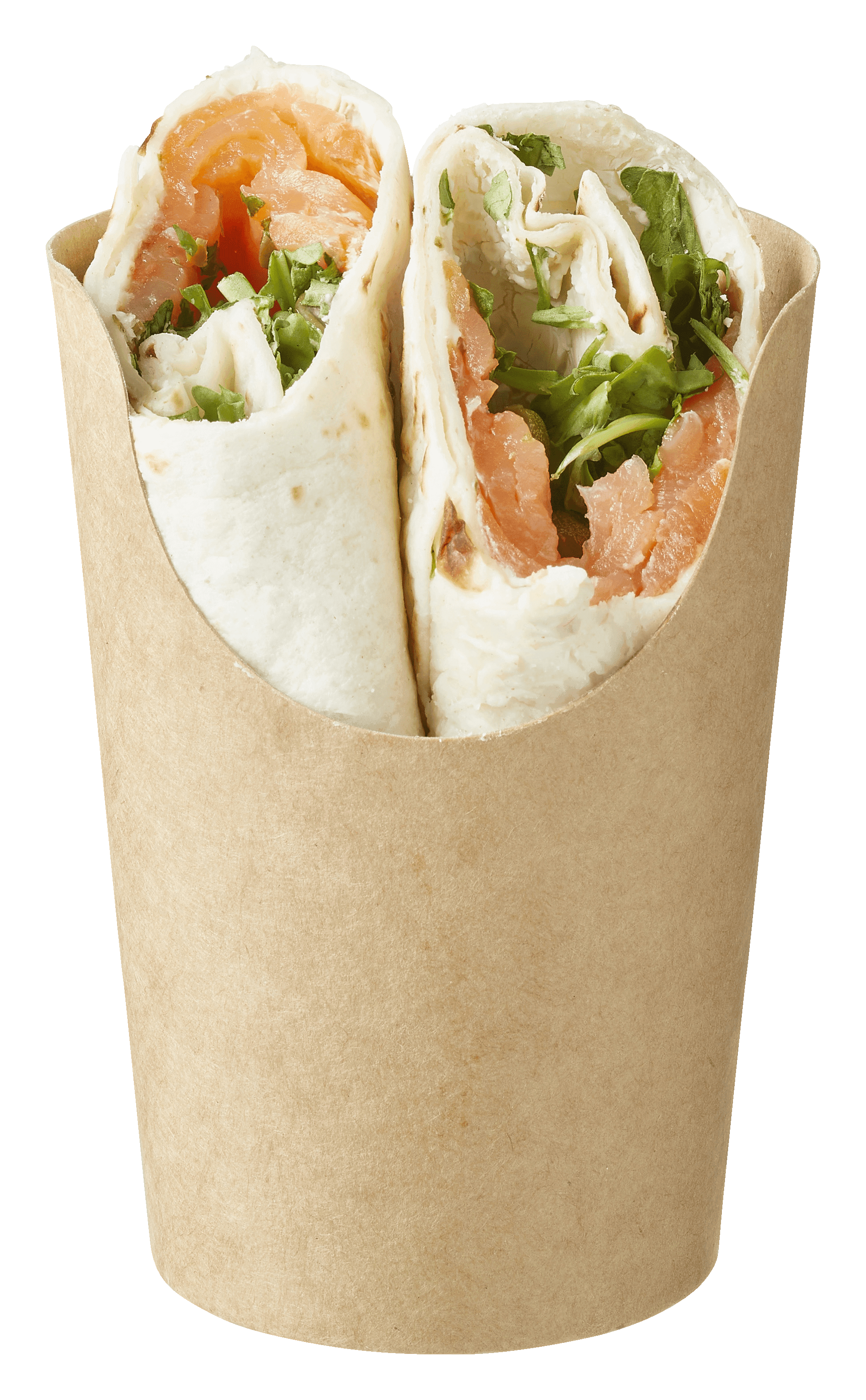 Uit de keuken van PLUS Wrap Gerookte Zalm