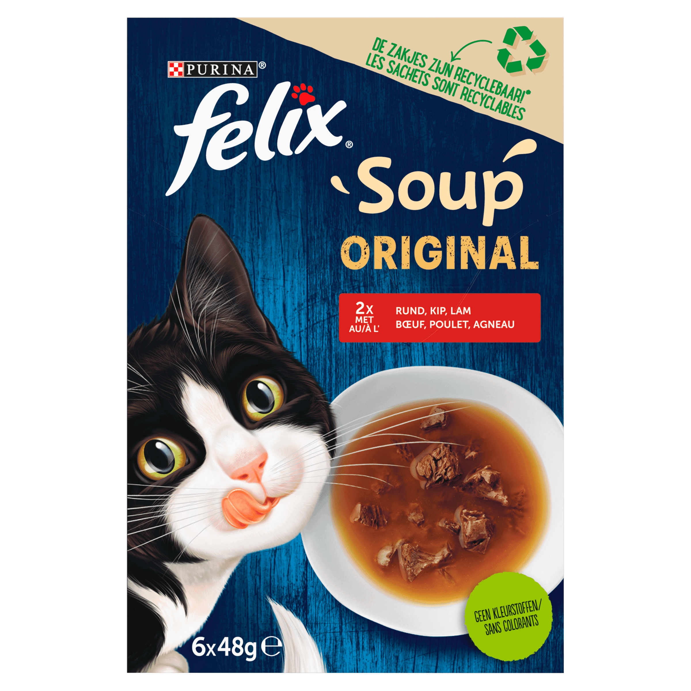 Felix Soup Original kattenvoer farm selectie