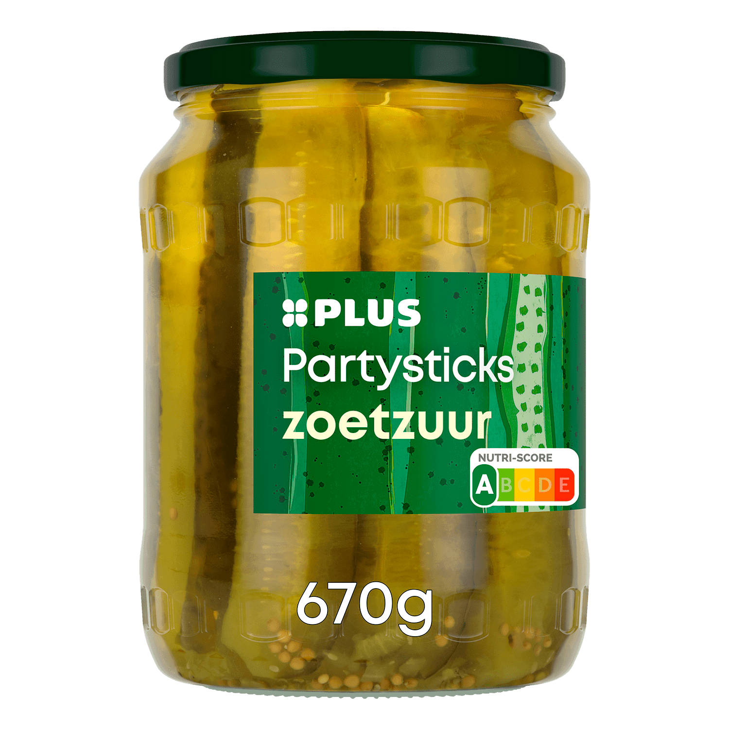 PLUS Augurken partysticks zoetzuur