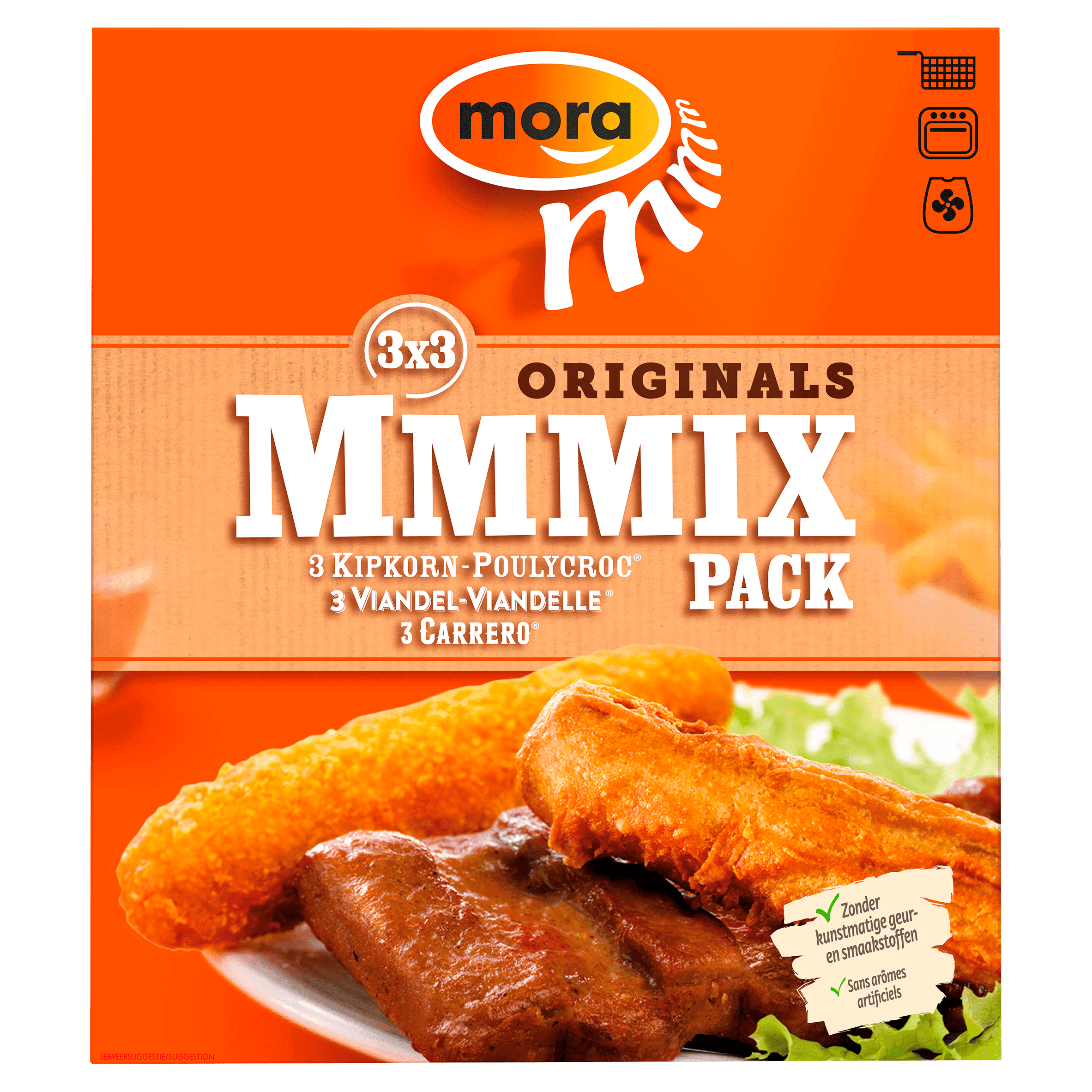 Mora Originals 3 x 3 Mmmix Pack