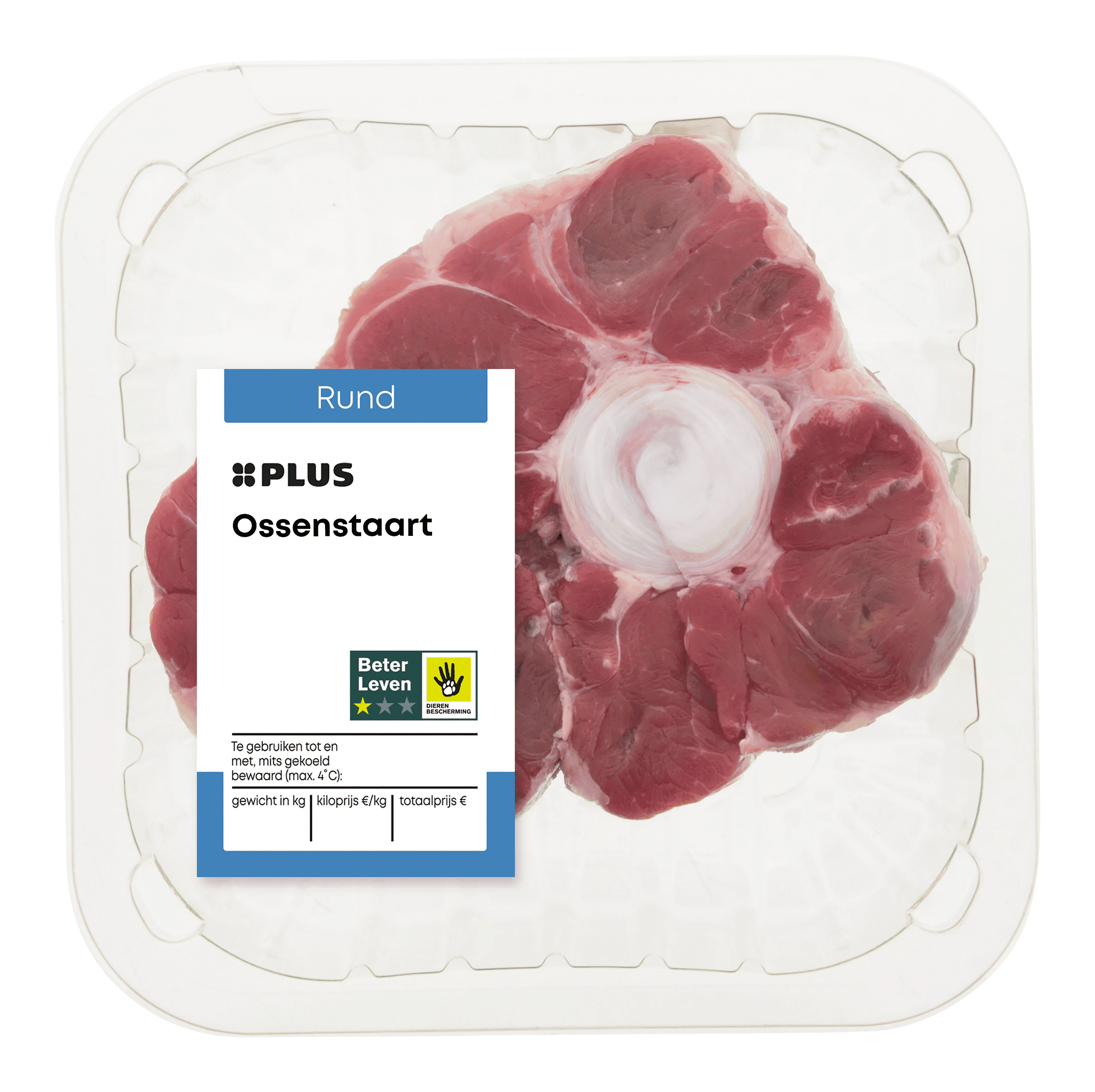 PLUS Runderstaart 1stuk