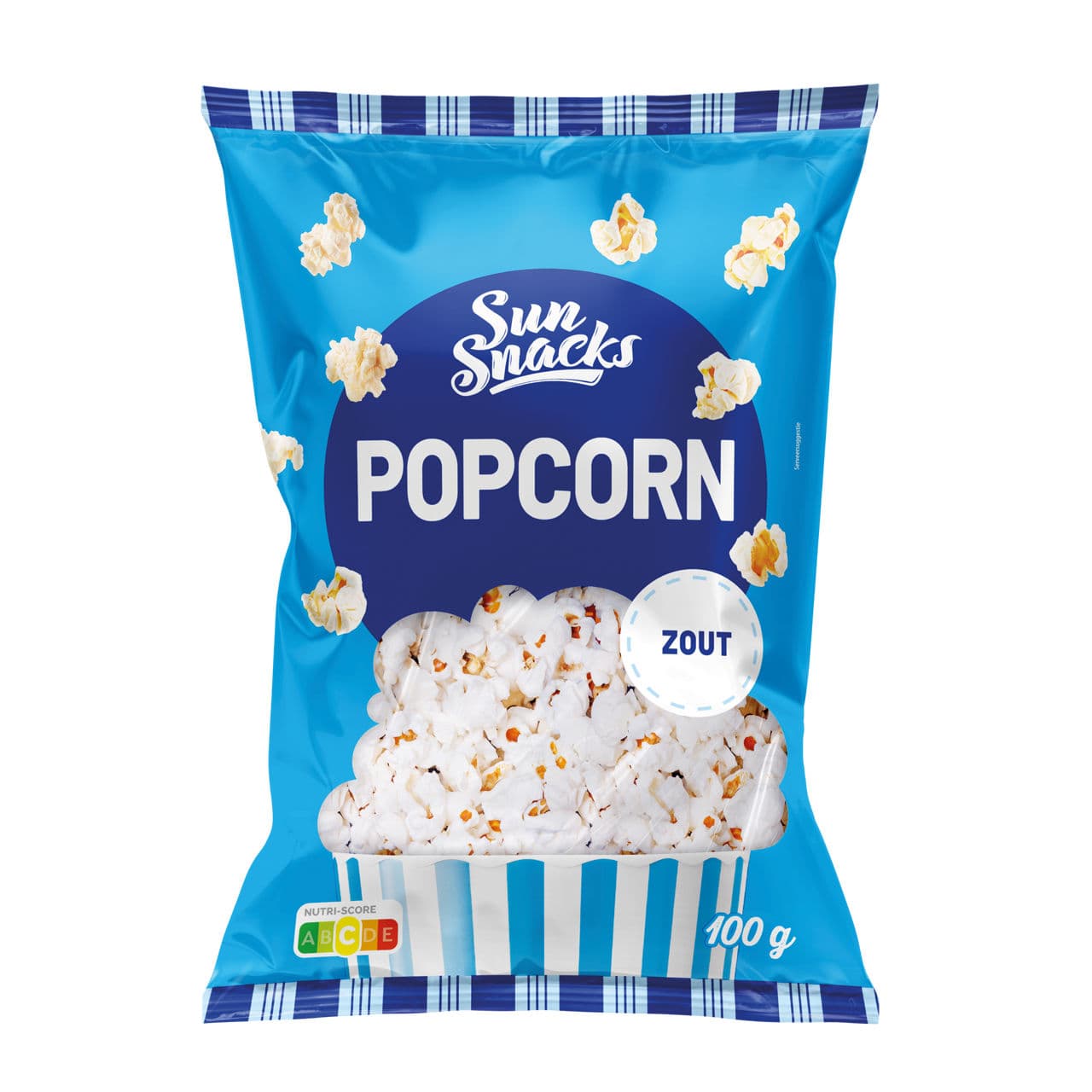 Zoute popcorn